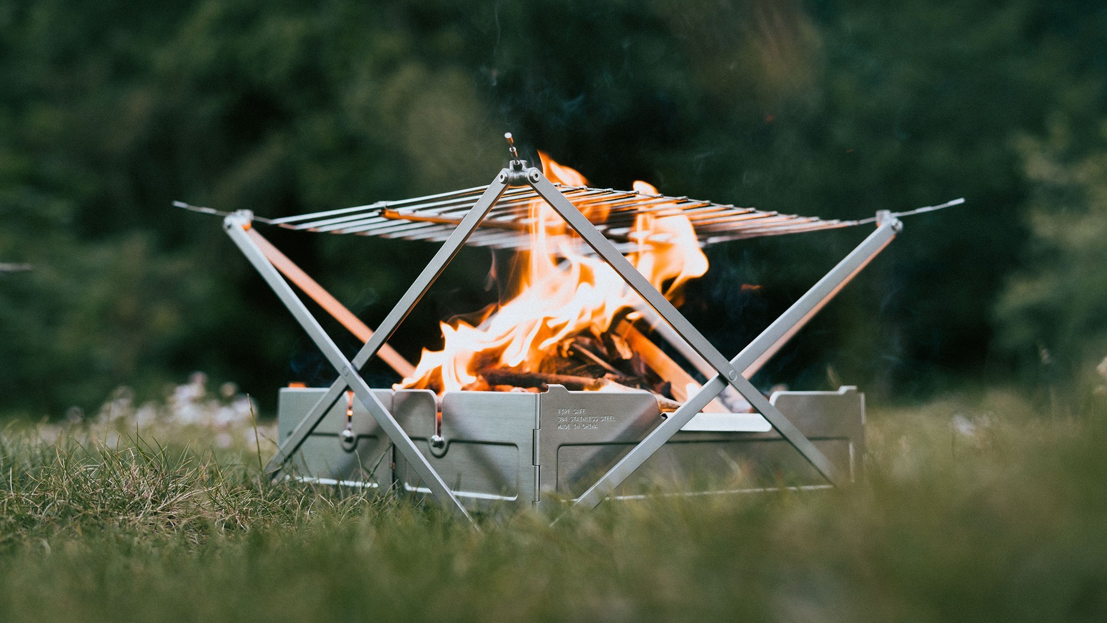 Best Portable Fire pits - Wolf and Grizzly Campfire Trio