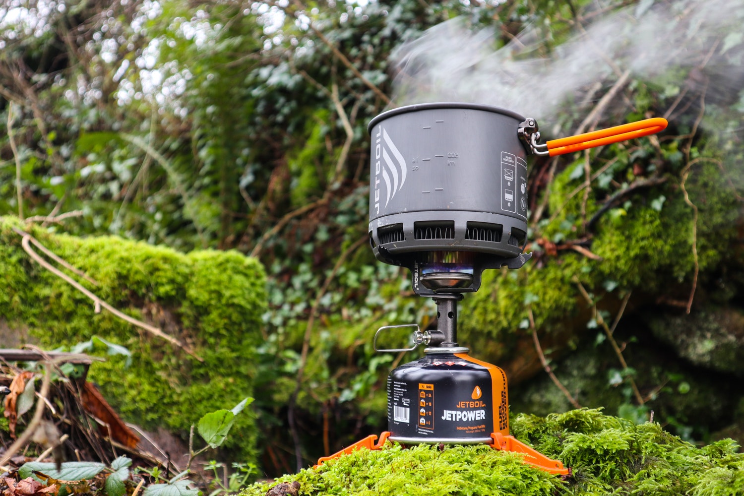 best backpacking stoves: Jetboil Stash