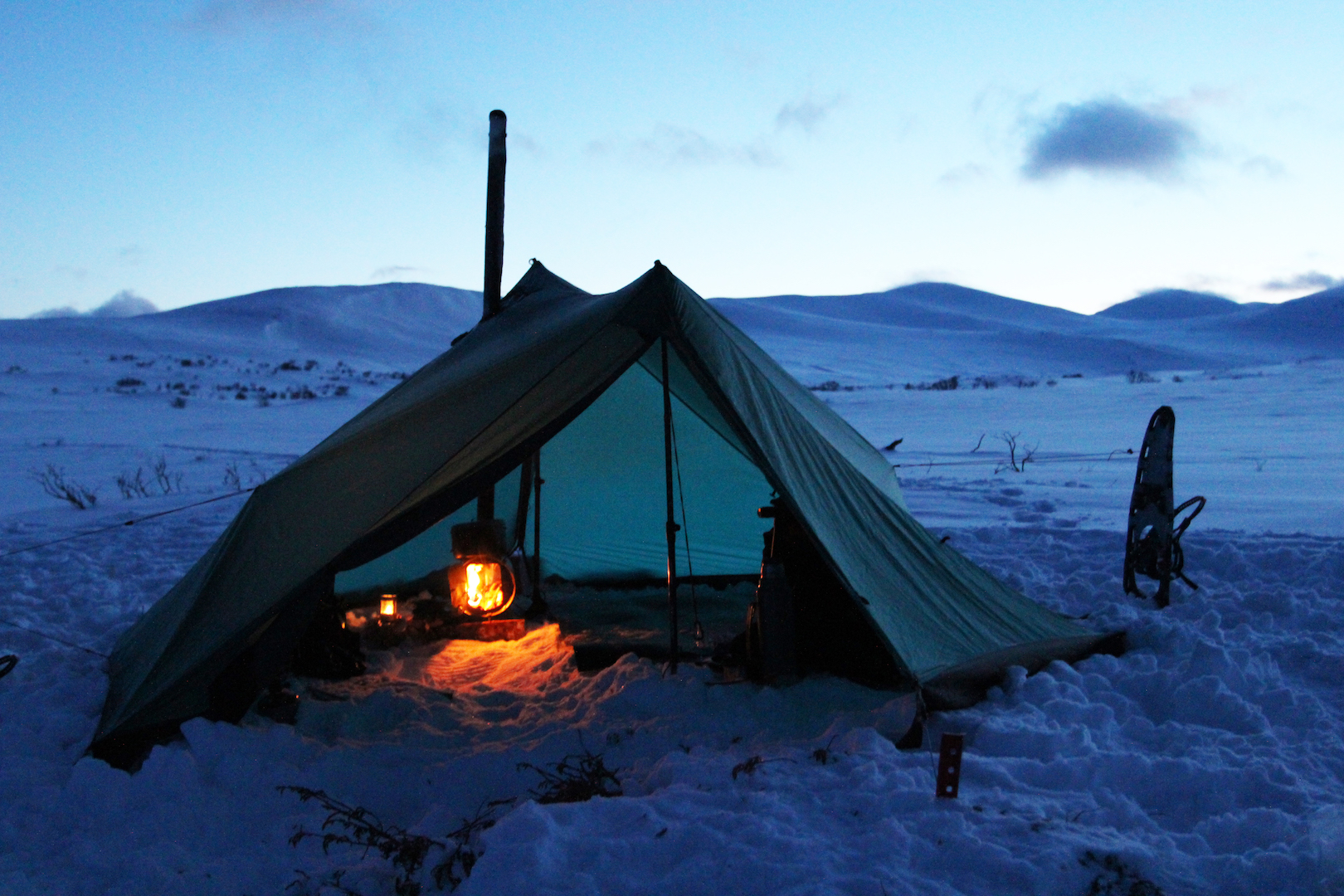 Getting a Perfect Stove Set Up in a Snowtrekker Tent, Snowtrekker Canvas  Tents