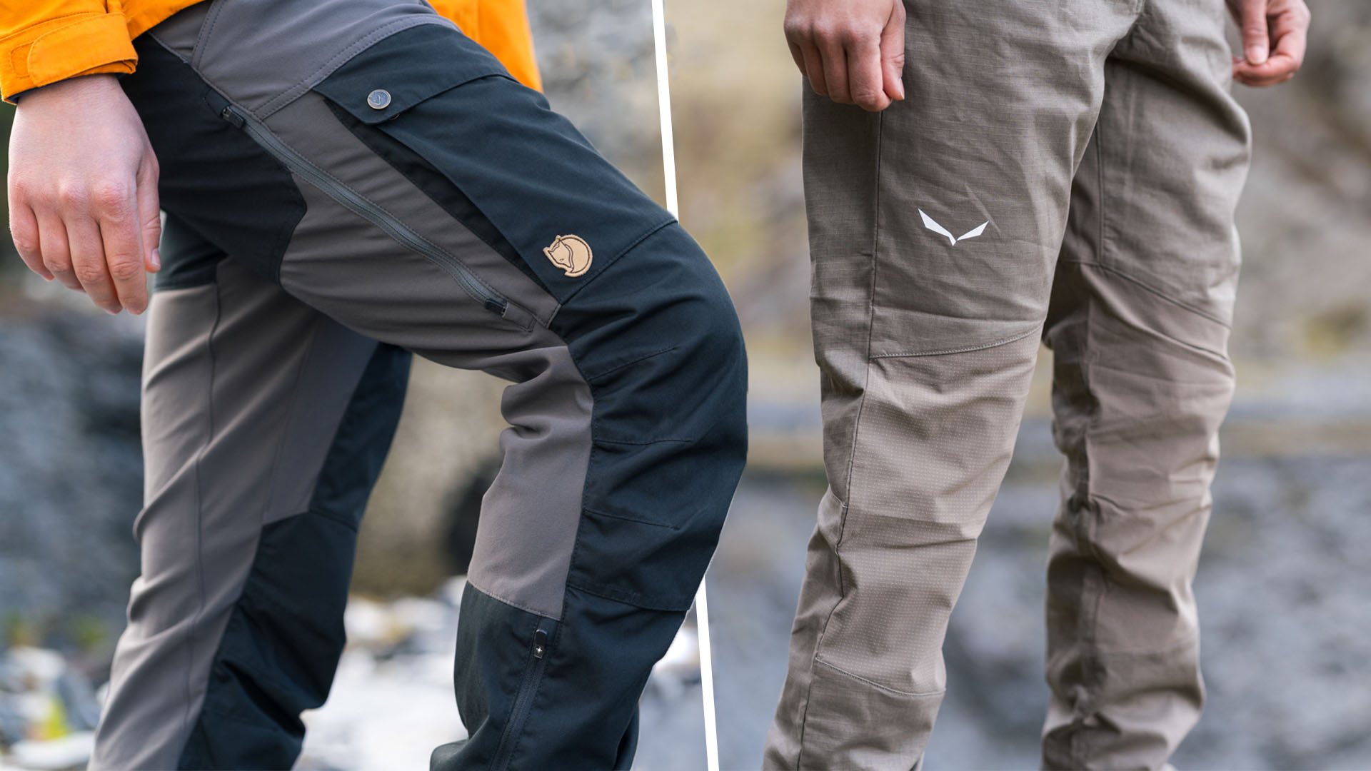 Forest Mens Water-Resistant Trekking Pants