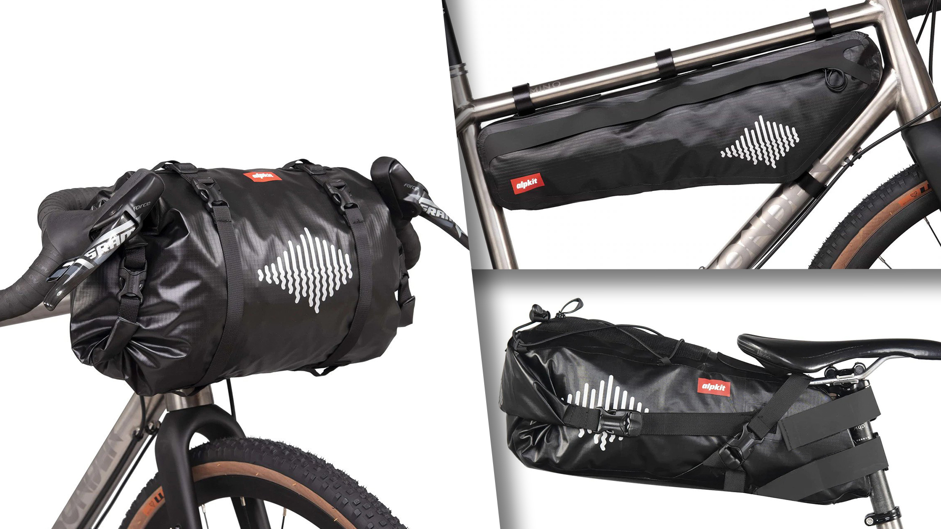 Alpkit bikepacking bag collection