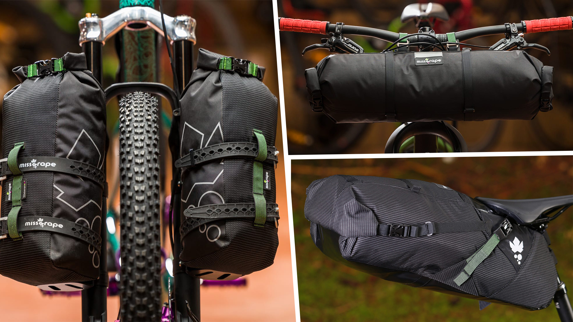 best bikepacking bags miss grape scavezzon adventure series