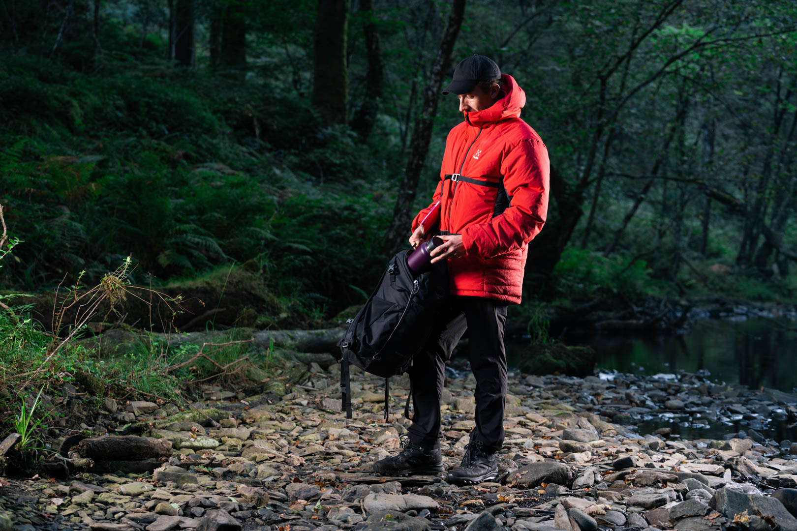 Red Sportswear of Sweden down jacket