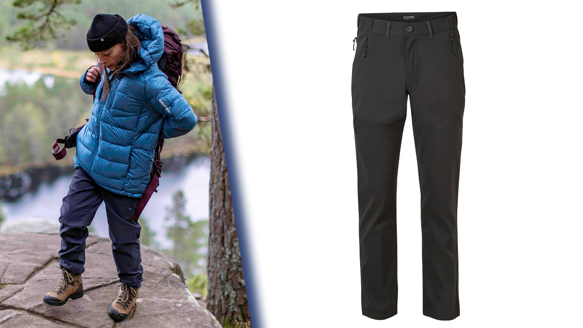 Men's waterproof hiking trousers | CIMALP®