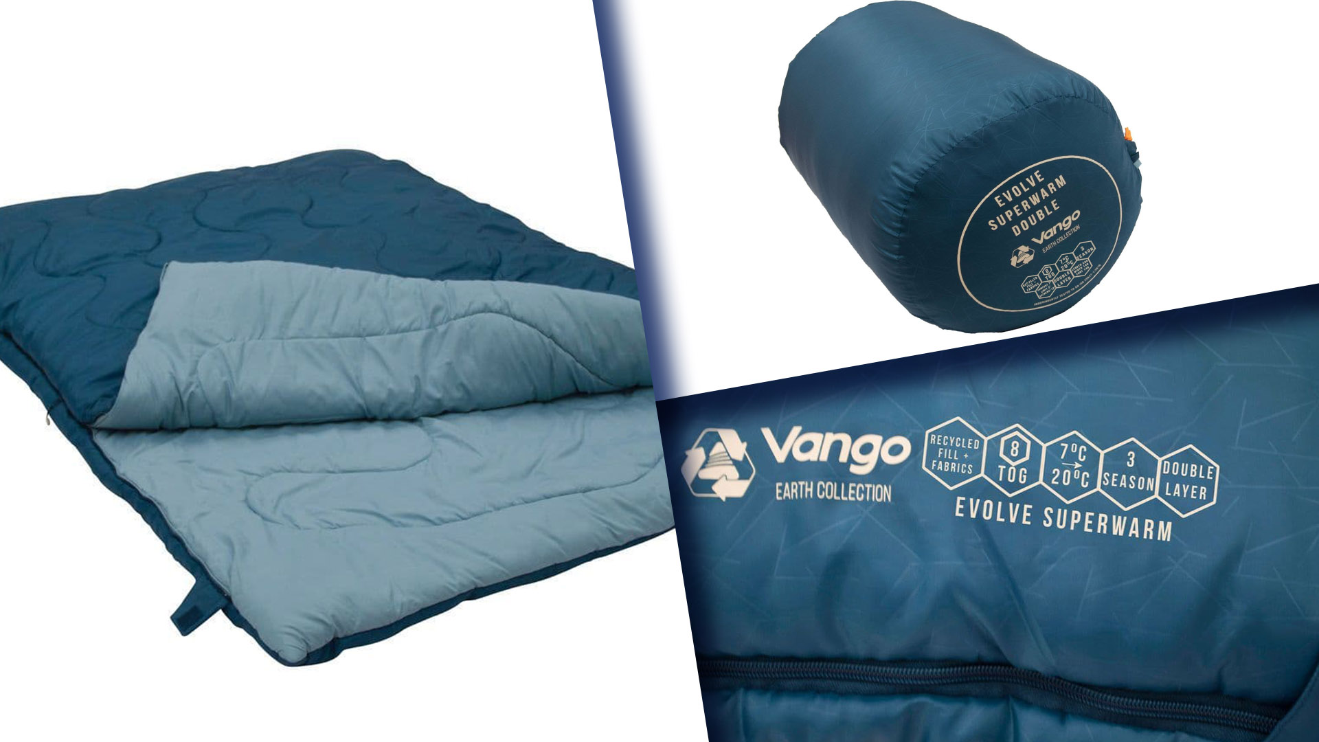 Vango Evolve Superwarm Double Sleeping Bag