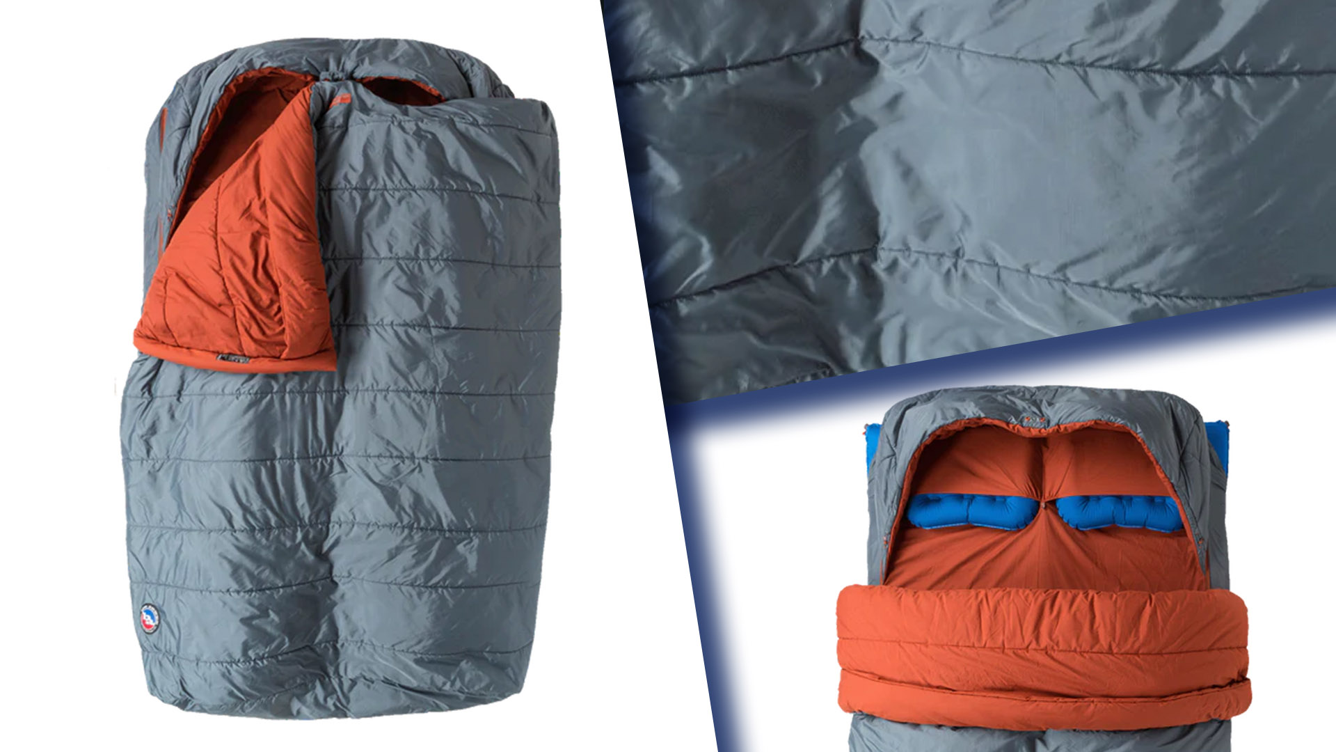 best double sleeping bags-Big Agnes