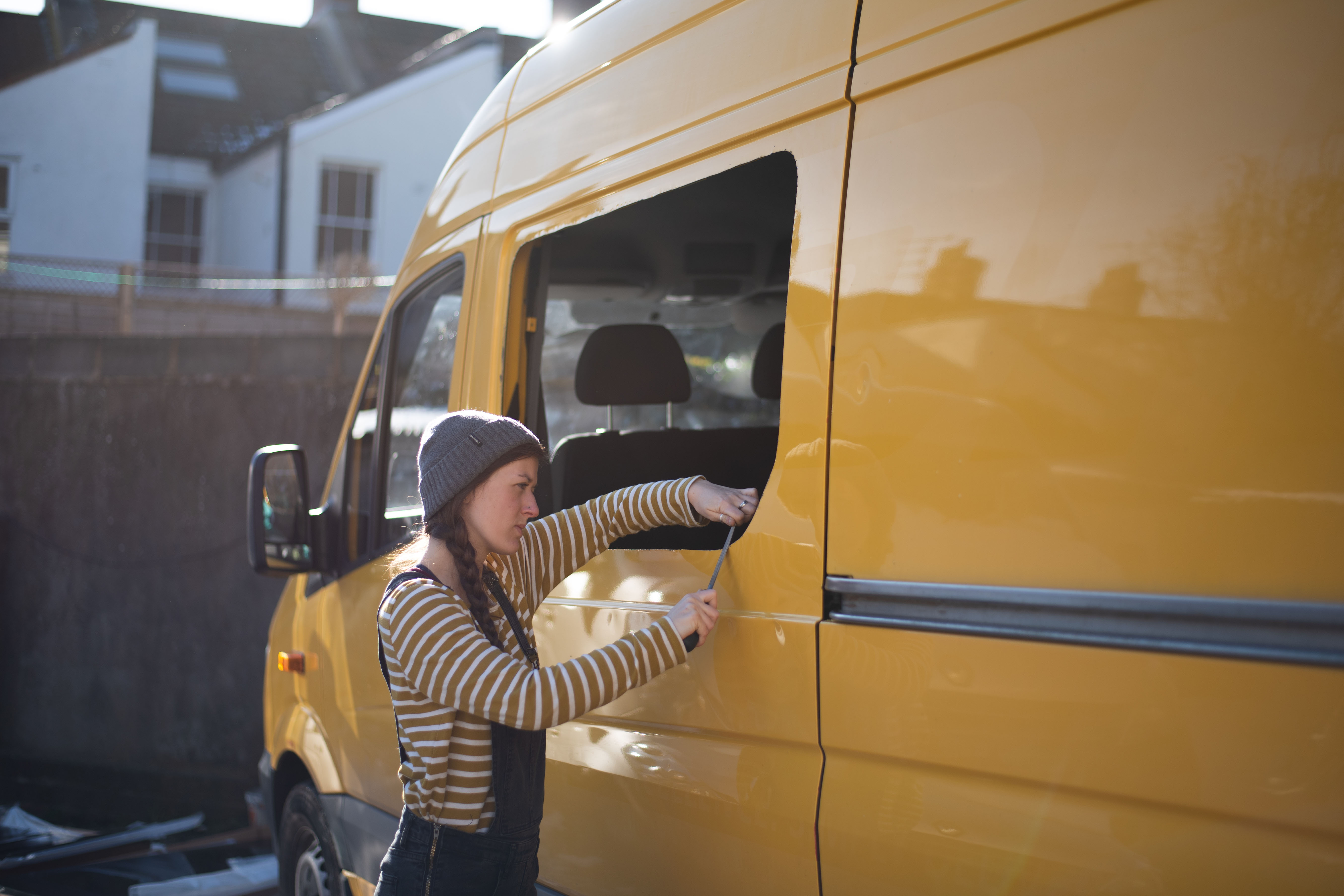 How to convert a van into a camper