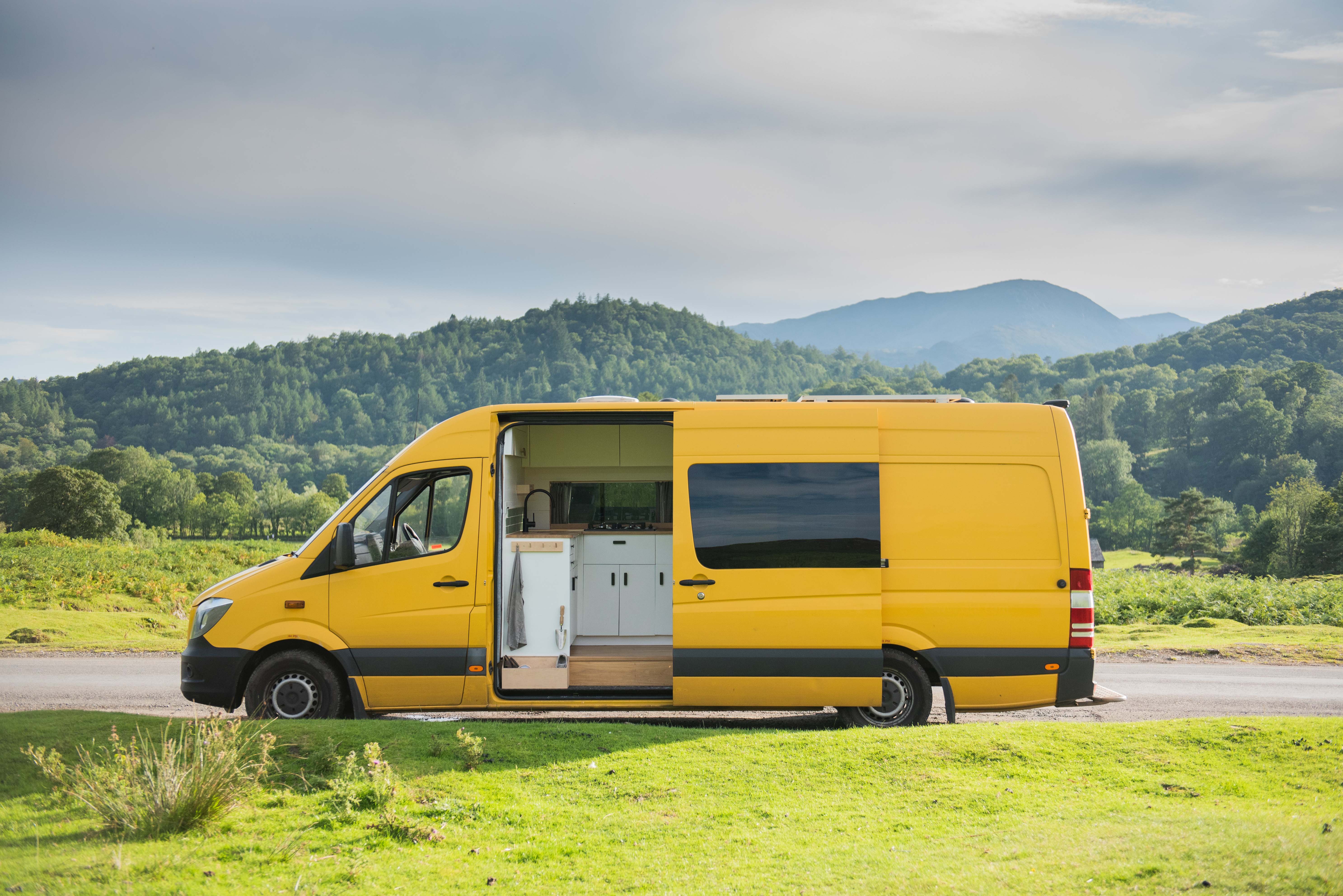 How to convert a van into a camper