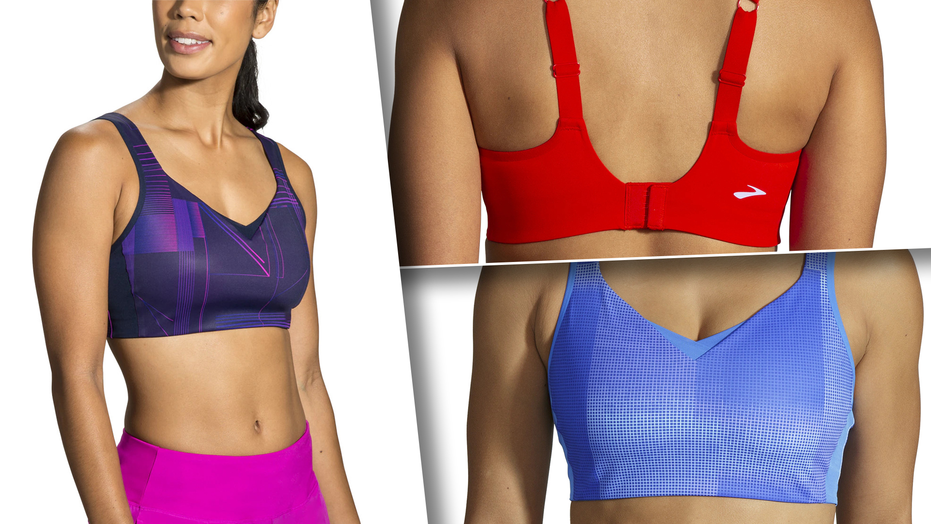 Dominate Sports Bra. Our newest sports bra has a sleek hidden back