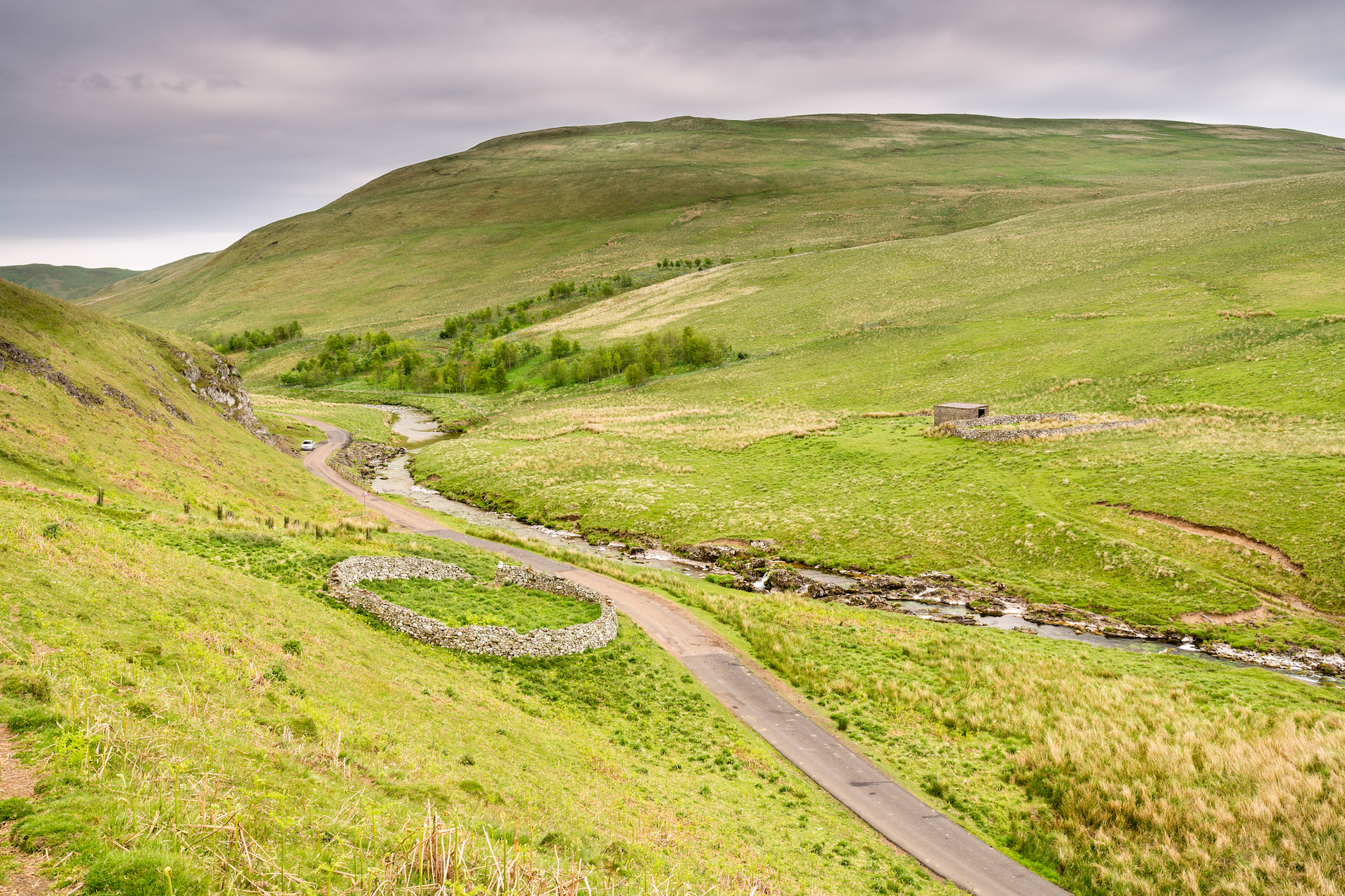 best road cycling routes in the Cheviots