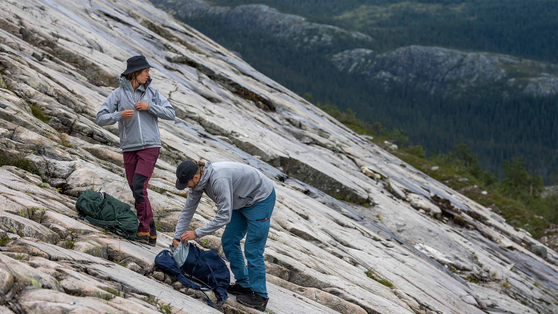 Haglofs rugged outdoor trousers