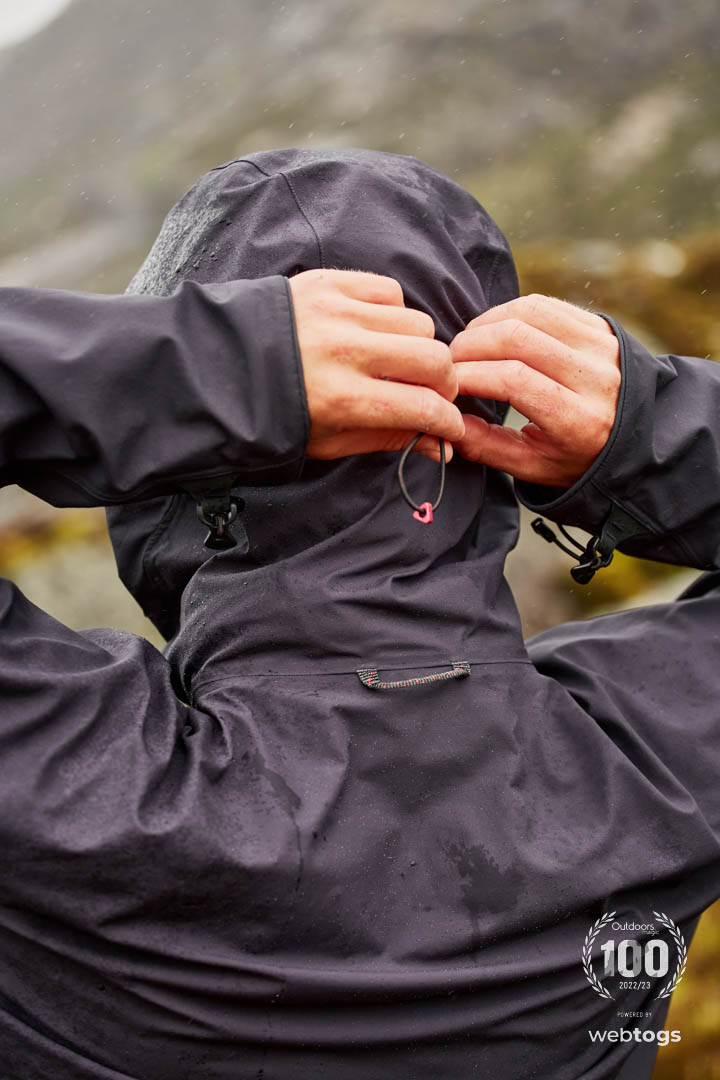 best waterproof jackets: Klattermusen Asynjna