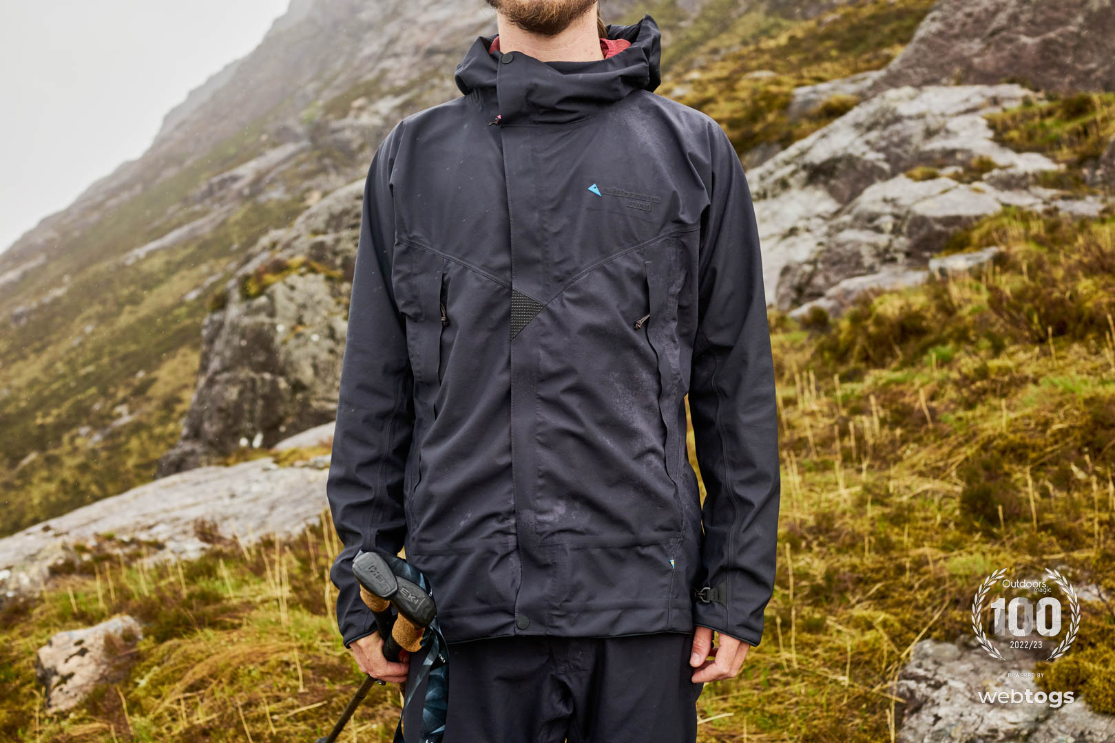 best waterproof jackets: klattermusen asynja