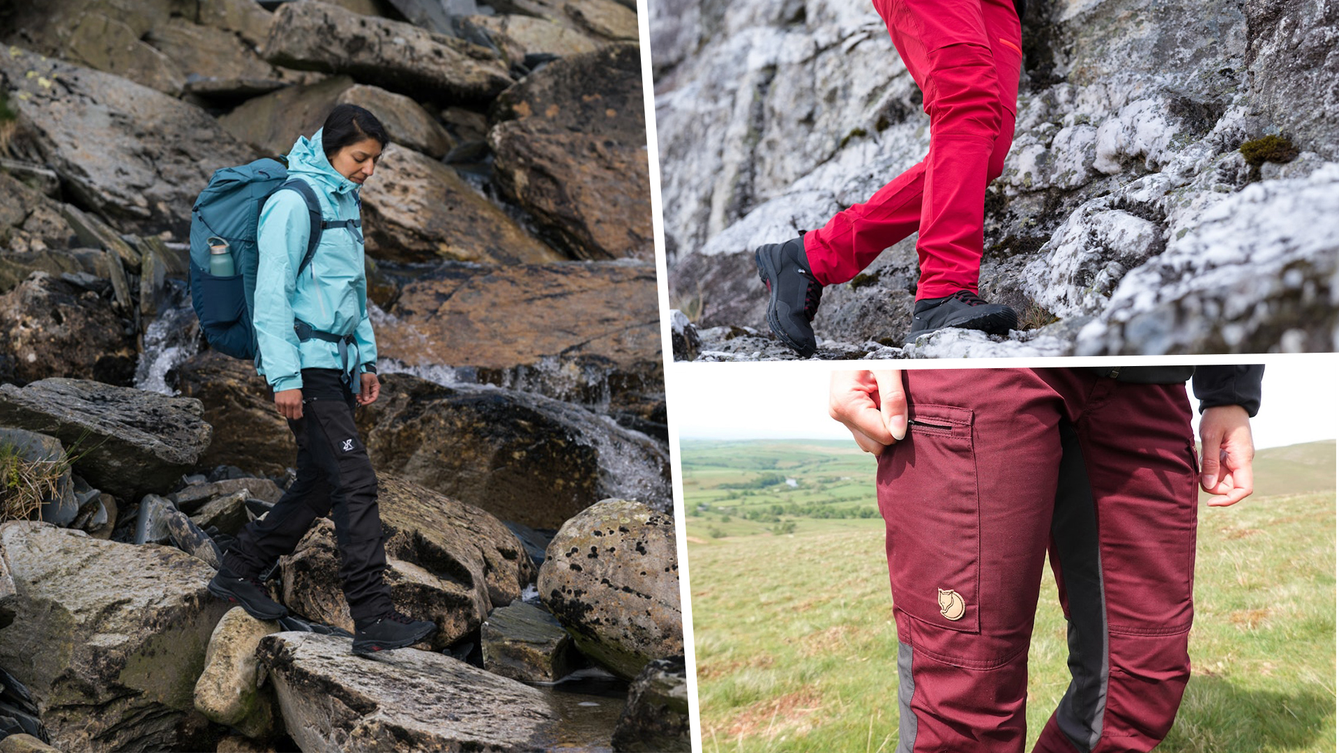HAGLOFS RUGGED MOUNTAIN Climatic Outdoor Hiking Trousers Women Size 36  DZ1595 | eBay