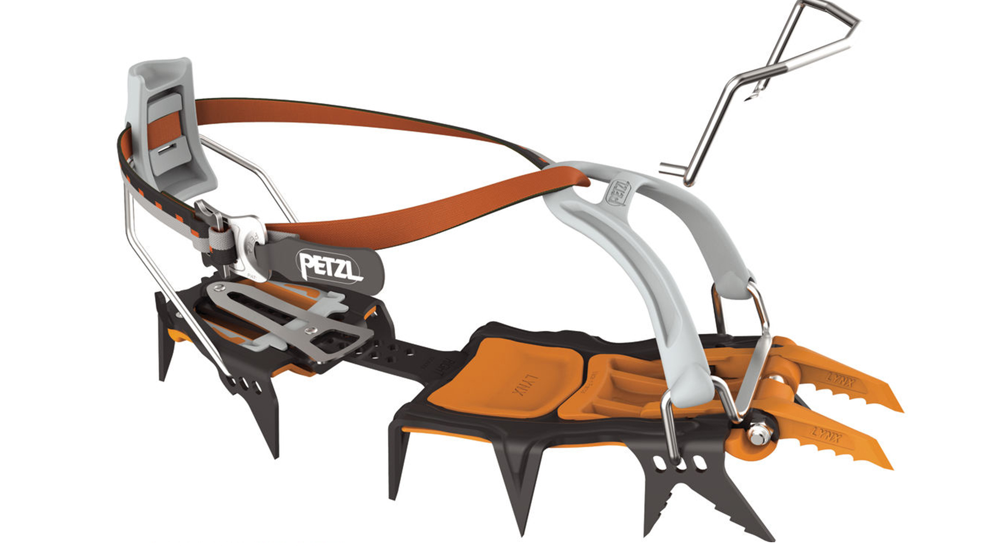 Best Crampons: Petzl Lynx + Sarken front piece (Alpen Adapt)