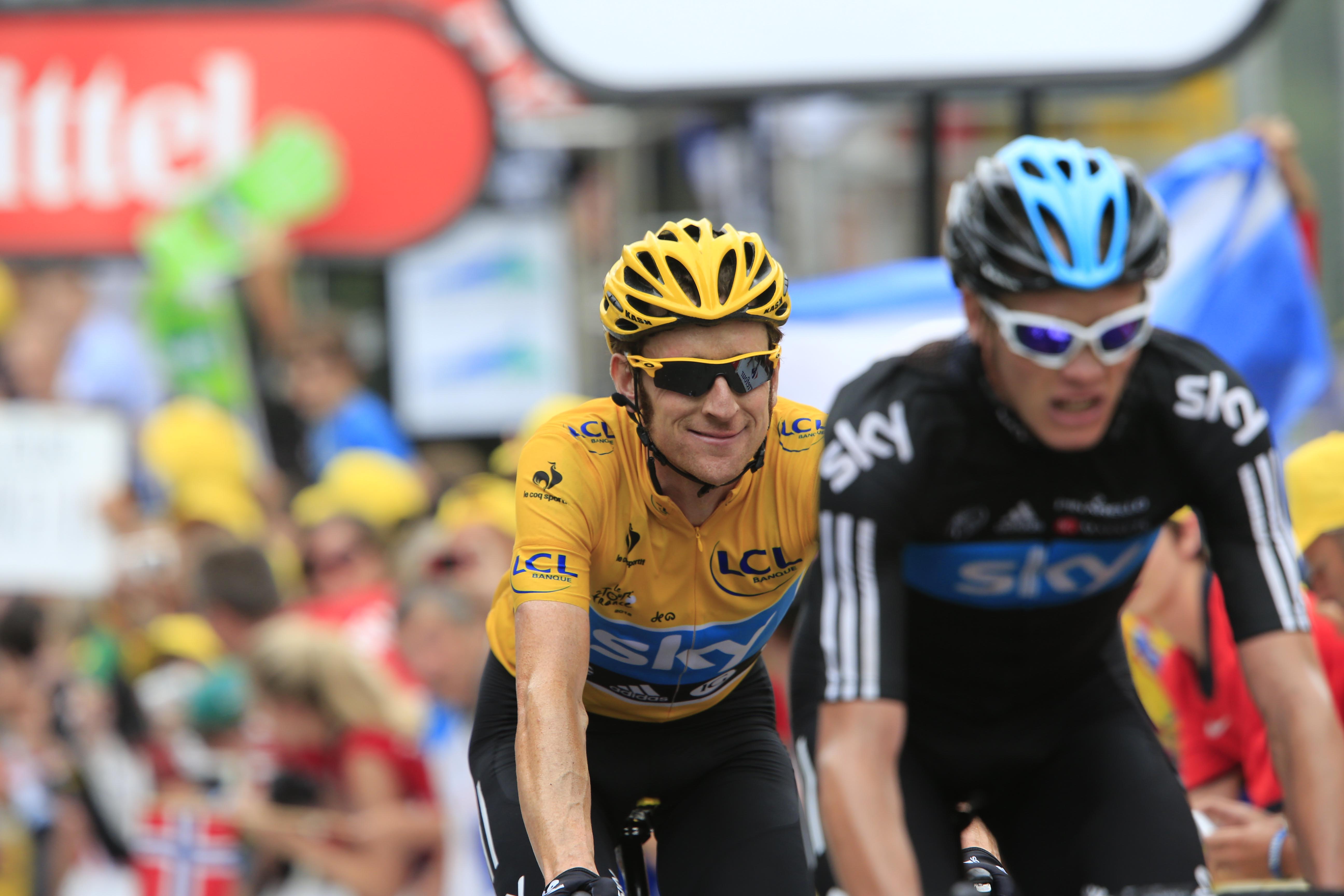 Tour de France 2012 stage 17 (Bradley Wiggins & Chris Froome)