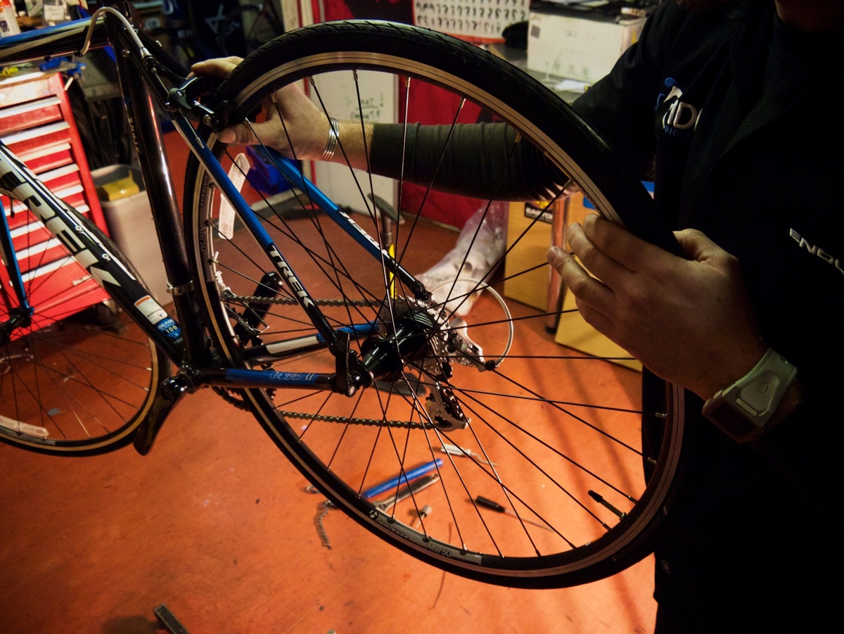 RCUK maintenance - spoke replacement