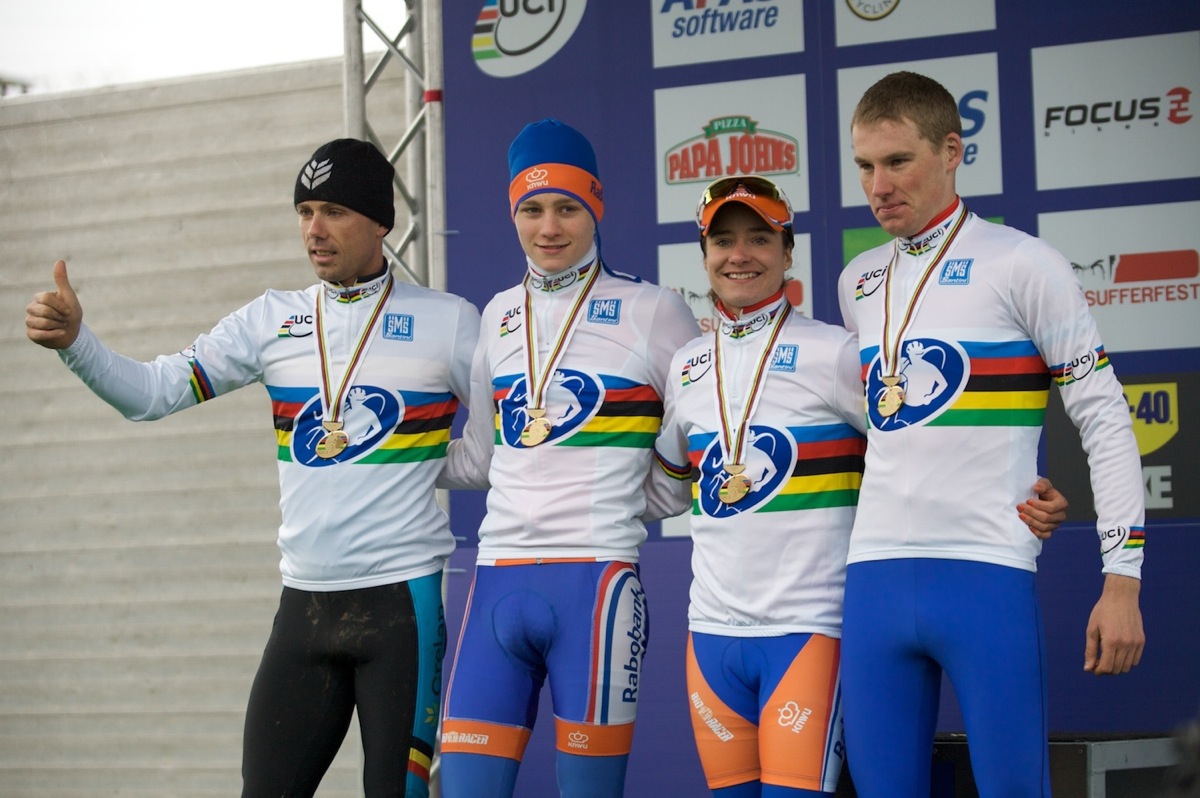 UCI Cyclo-Cross World Championships 2013 - Podium