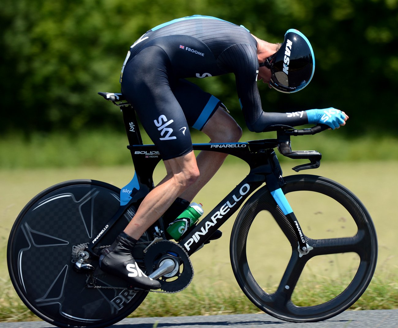 Criterium du Dauphine 2013, Chris Froome time trial, Pinarello Bolide