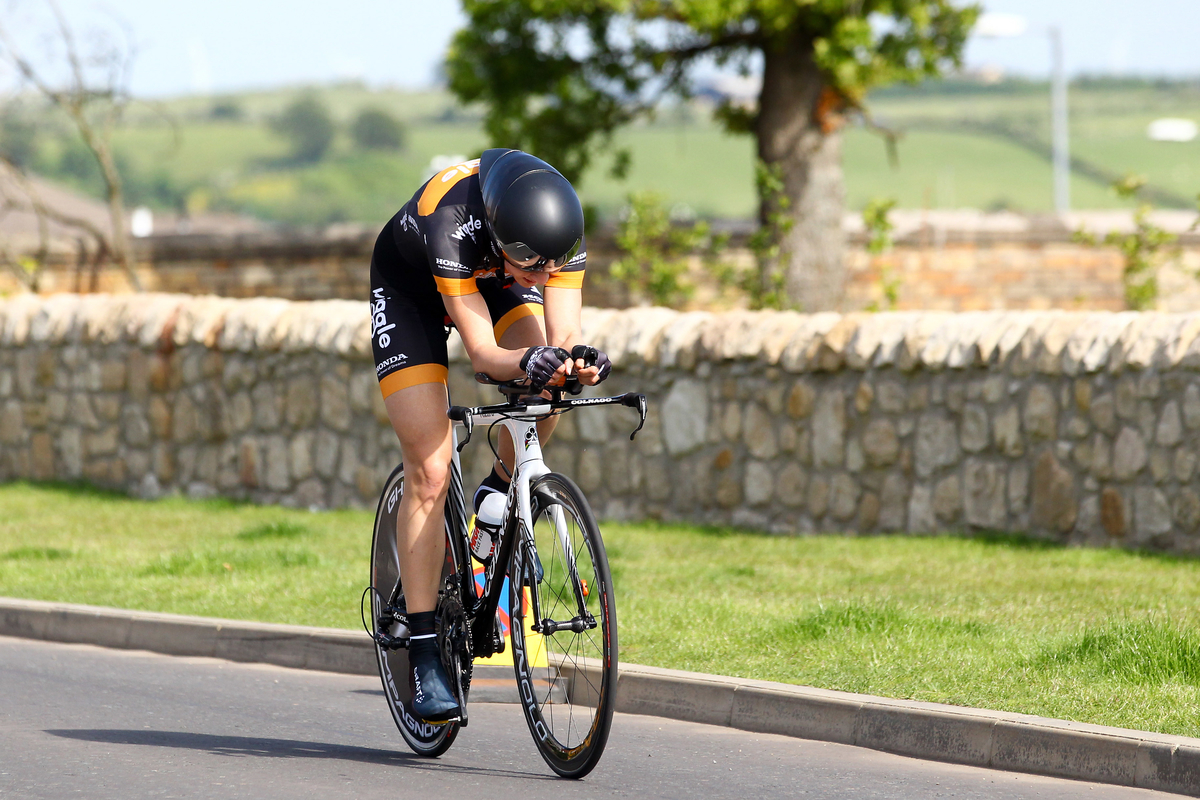 Joanna Rowsell, British Cycling national championships 2013, time trial, pic: Alex Whitehead/SWPix.com