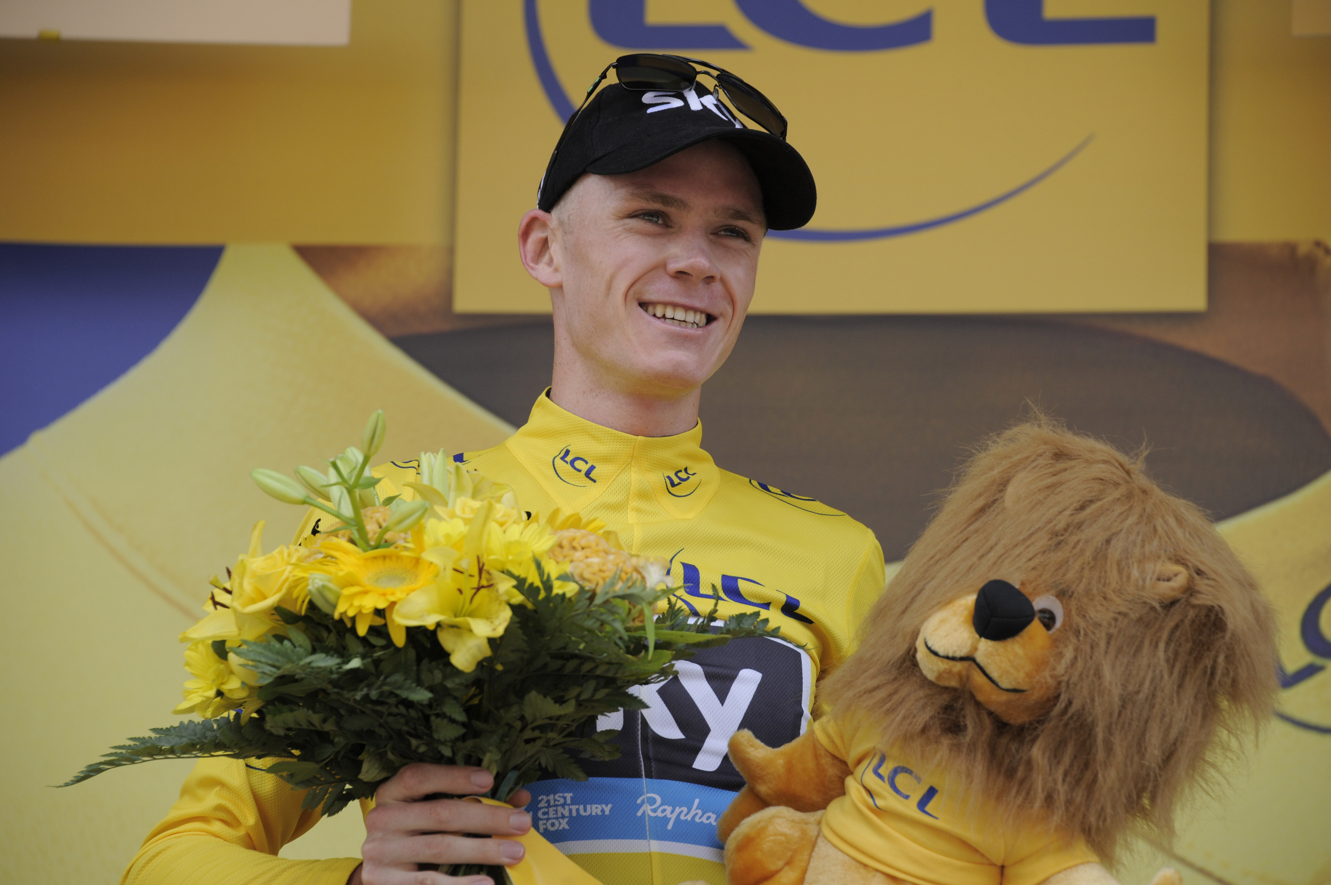 Chris Froome, Team Sky, yellow jersey, time trial, stage 17, tour de france, 2013