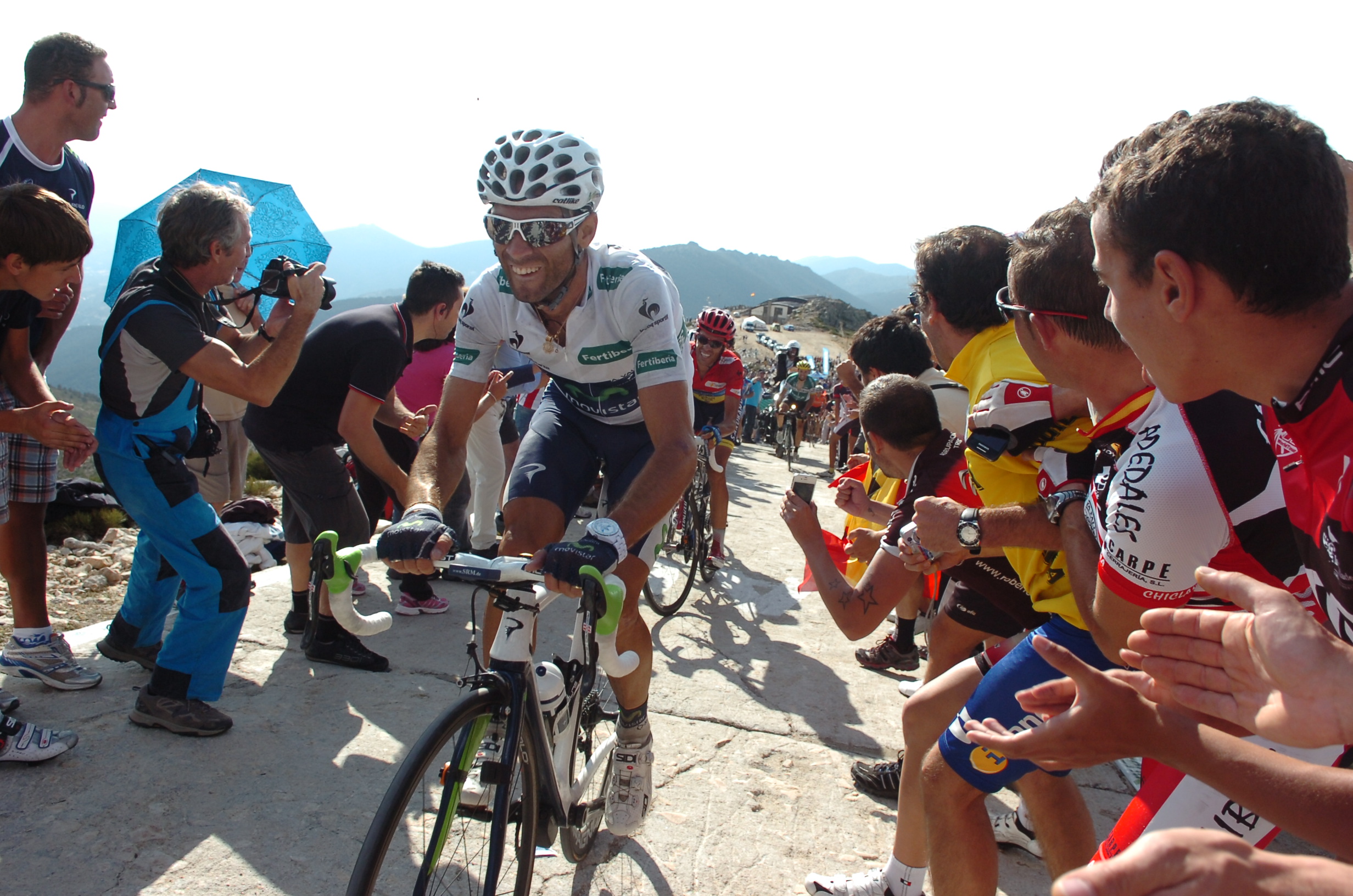 Alejandro Valverde, Vuelta a Espana 2012, stage 20, Bola del Mundo, pic: ©Stefano Sirotti