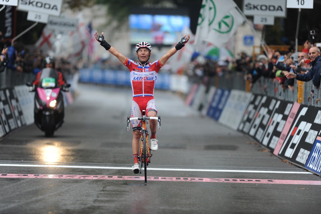 Joaquim Rodriguez, Katusha, Giro di Lombardia, 2013, Salute, finish, (c) Stefano Sirotti