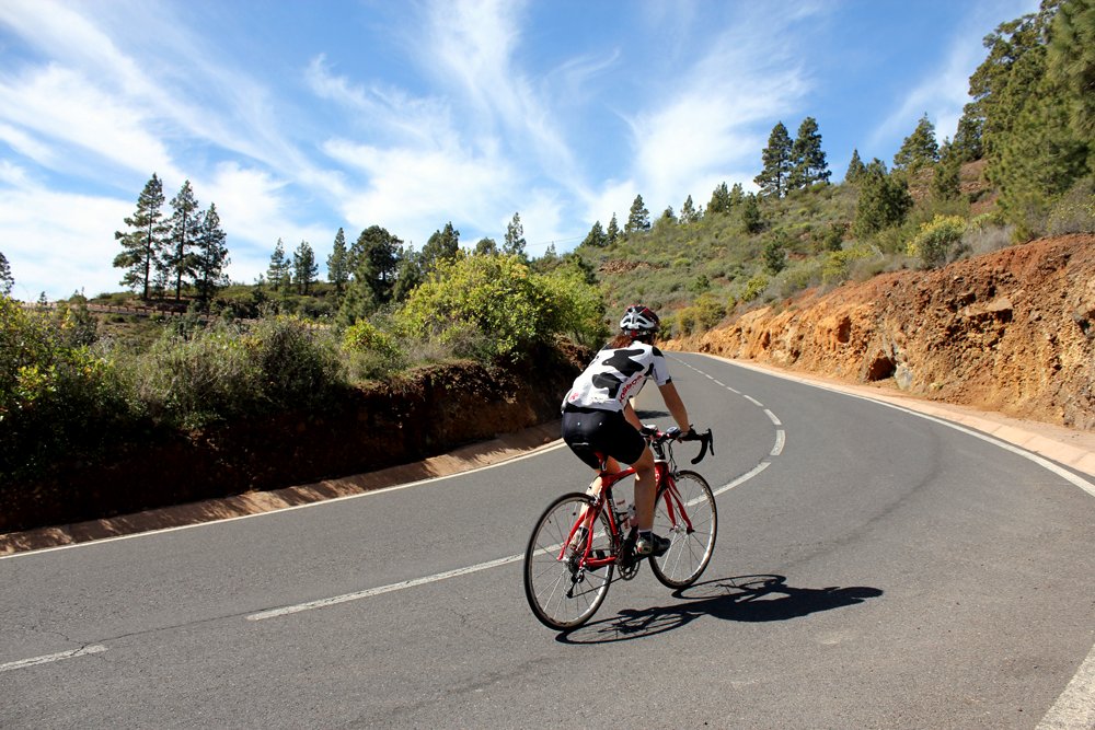 Tenerife, winter training camp, climb (Pic: Polka Dot Cycling)