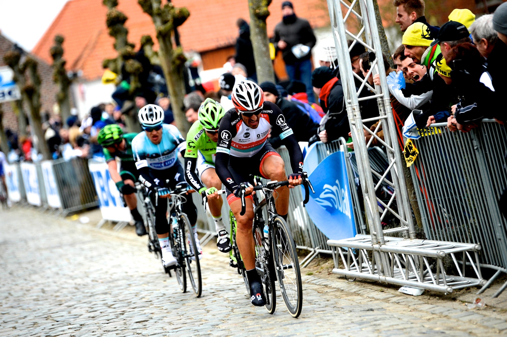 Fabian Cancellara, Oude Kwaremont, Tour of Flanders 2013, pic: ©Stefano Sirotti