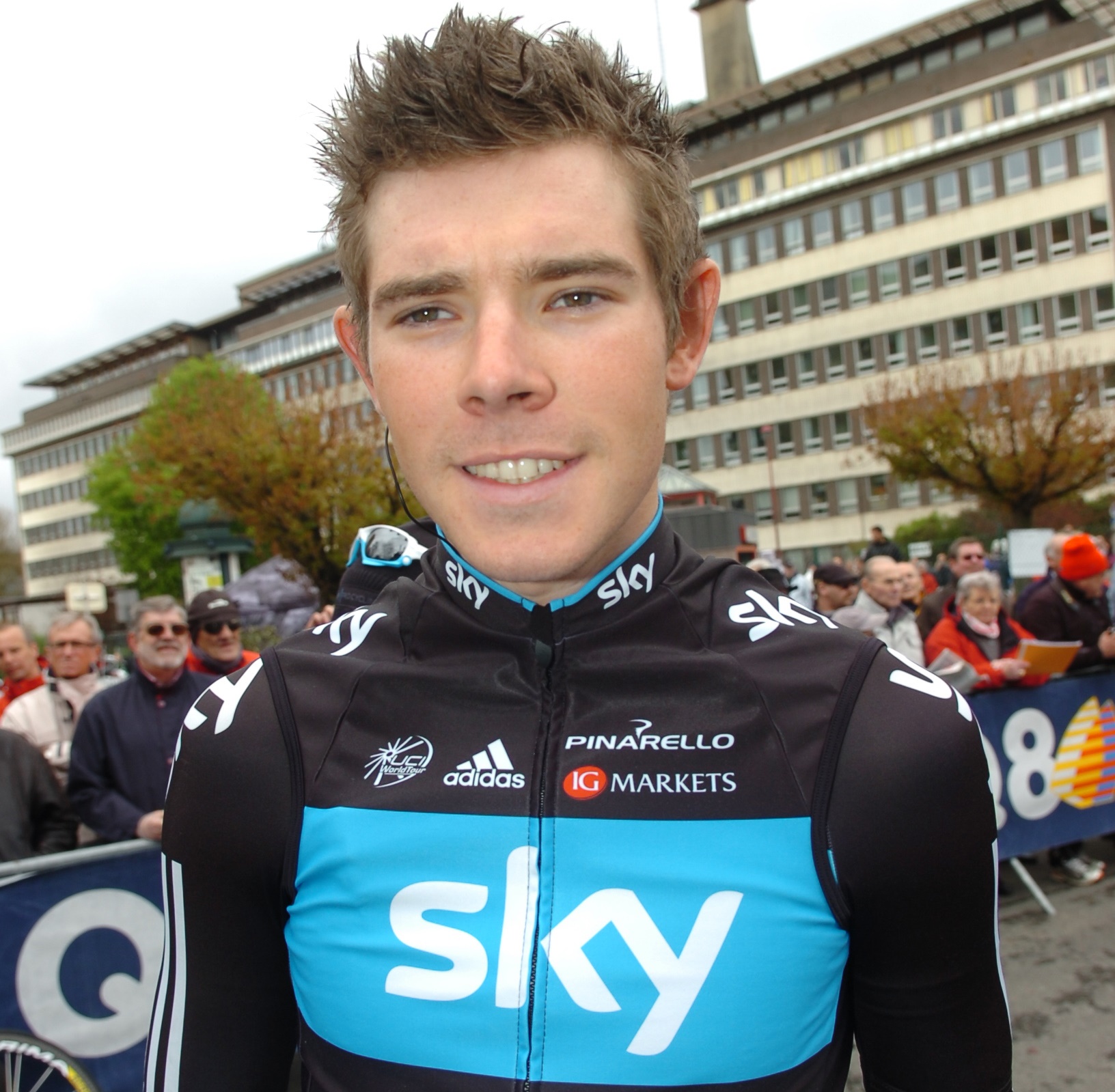 Luke Rowe, Team Sky, pic: Sirotti