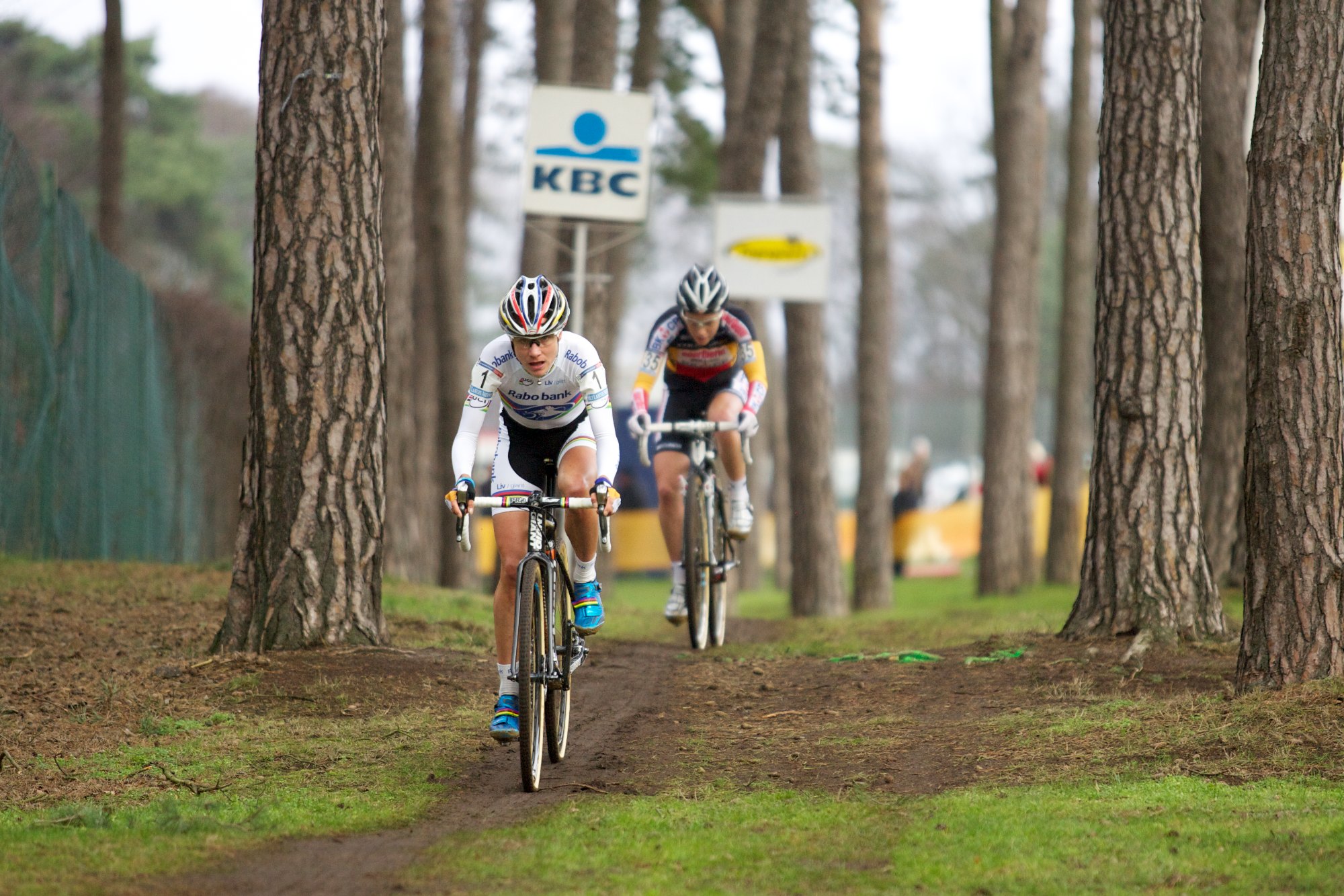 Marianne Vos, Netherlands, Rabobank, cyclo-cross, World Cup, 2013/14, Zolder, pic: Balint Hamvas
