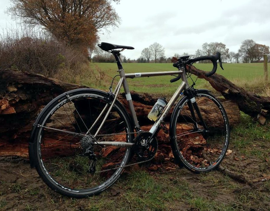 Kinesis GF_Ti V2, RoadCyclingUK 2013 winter bike (Pic: George Scott/Factory Media)