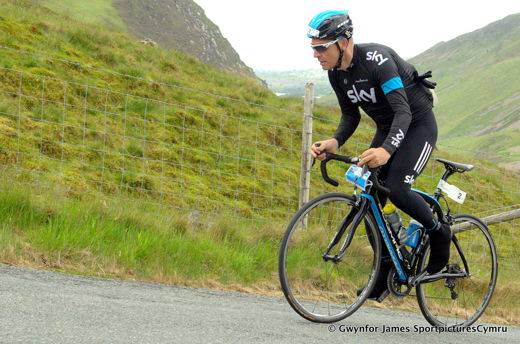 Dave Brailsford, sportive, Etape Eryri (Pic: Gwynfor James)