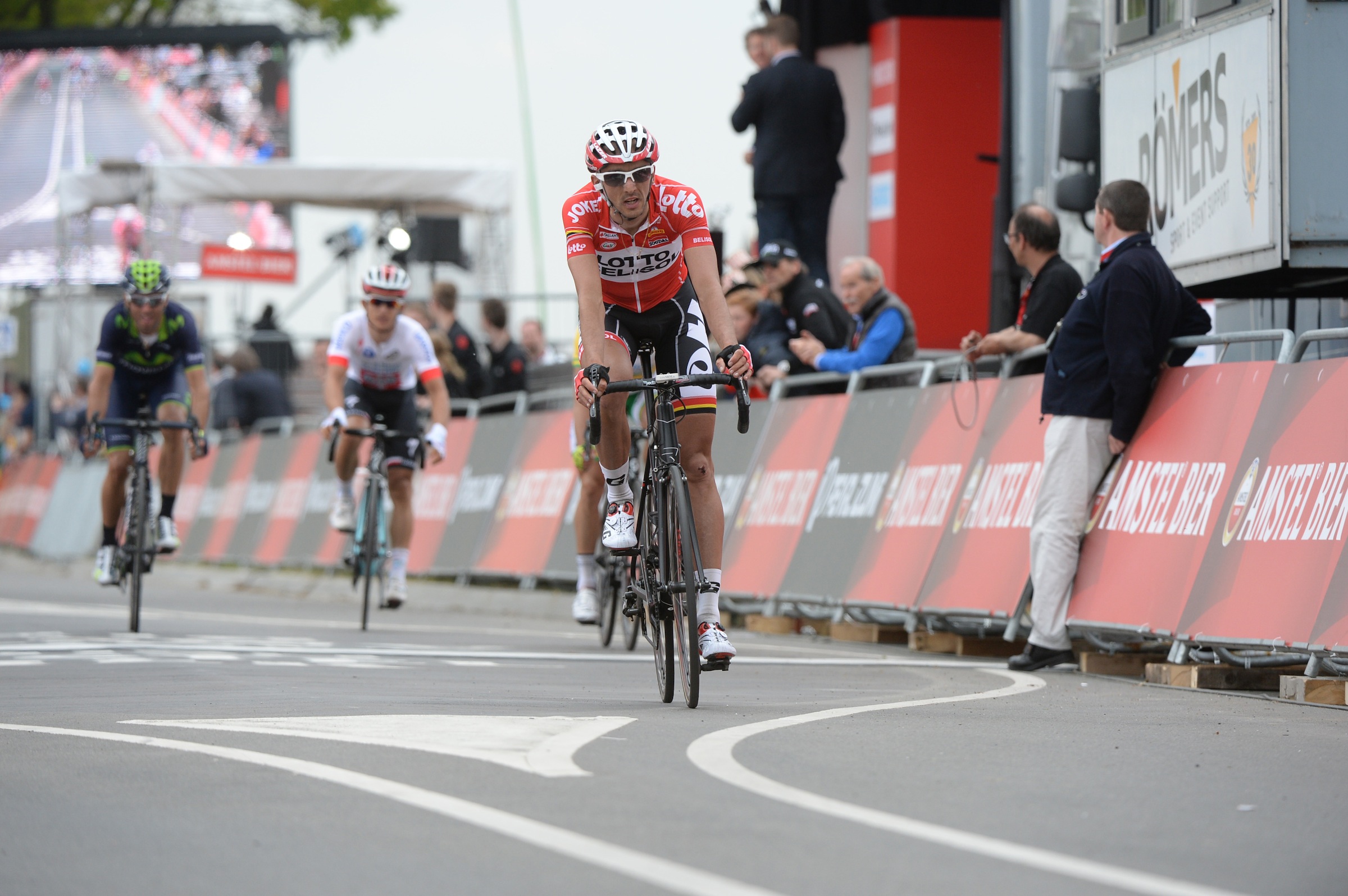 Jelle Vanendert, Amstel Gold Race 2014, finish, pic: ©Sirotti