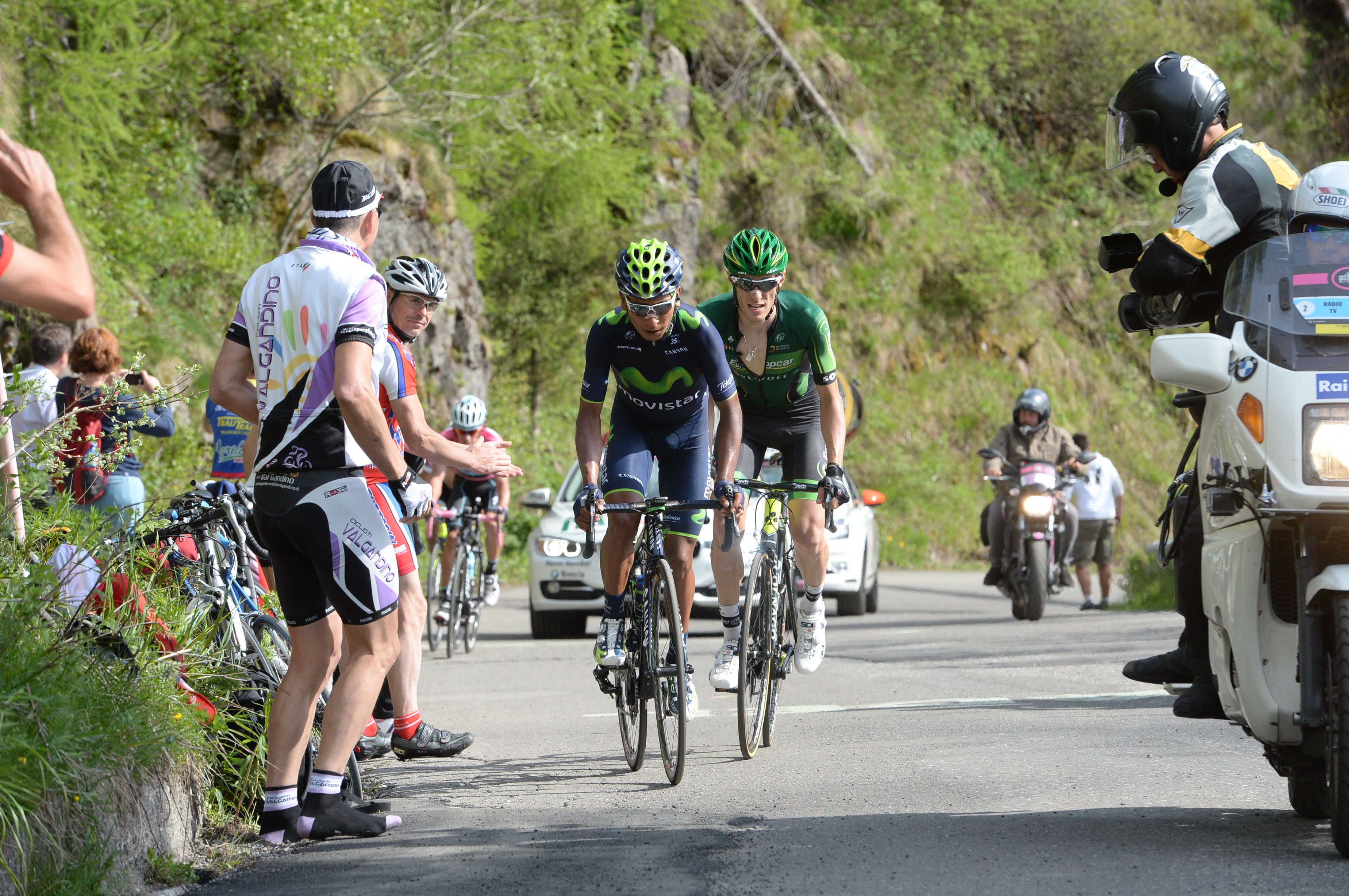 Nairo Quintana, Giro d'Italia, 2014, Movistar, pic: Sirotti