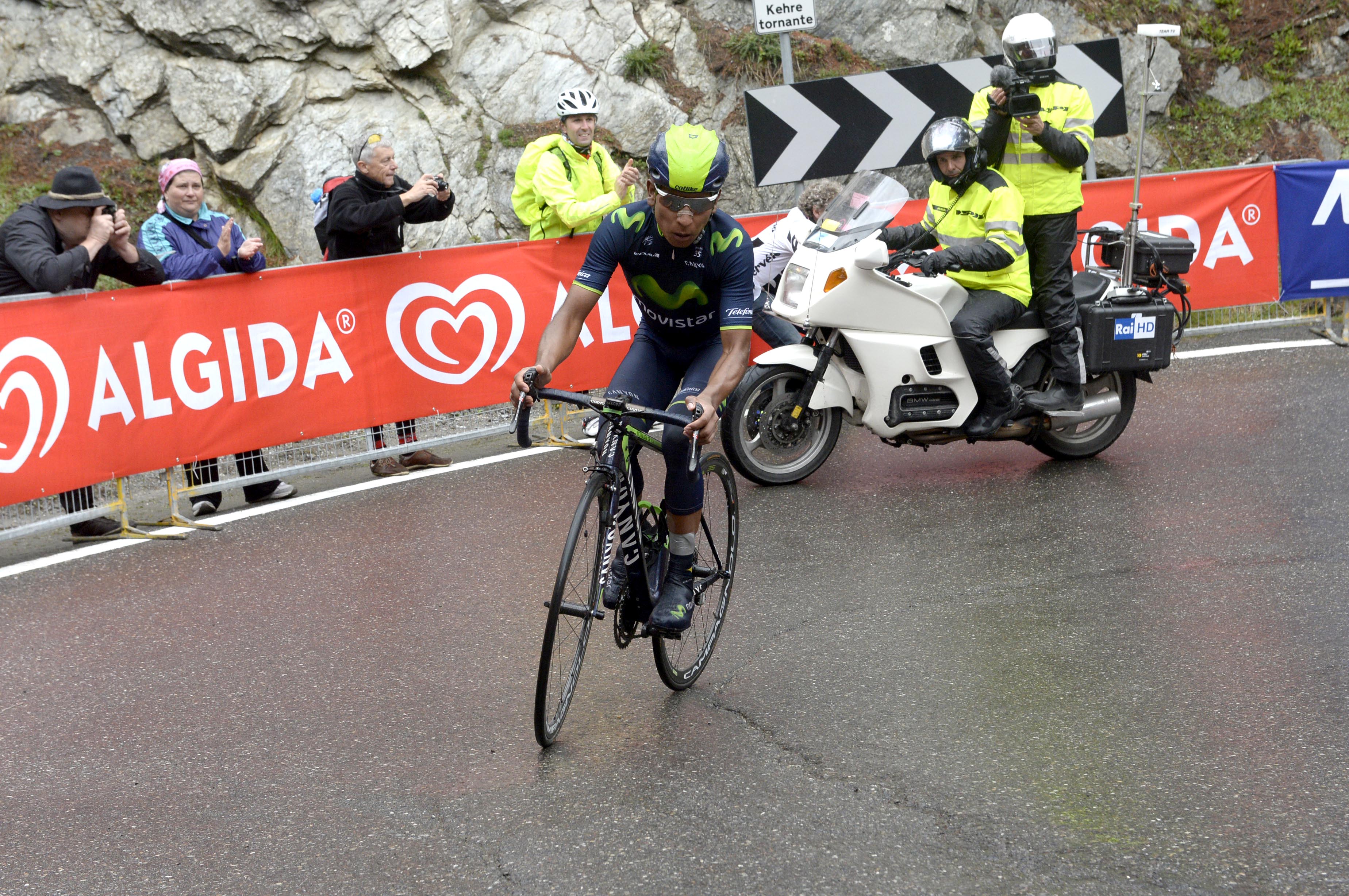 Nairo Quintana, Giro d'Italia, 2014, Movistar, pic: Sirotti