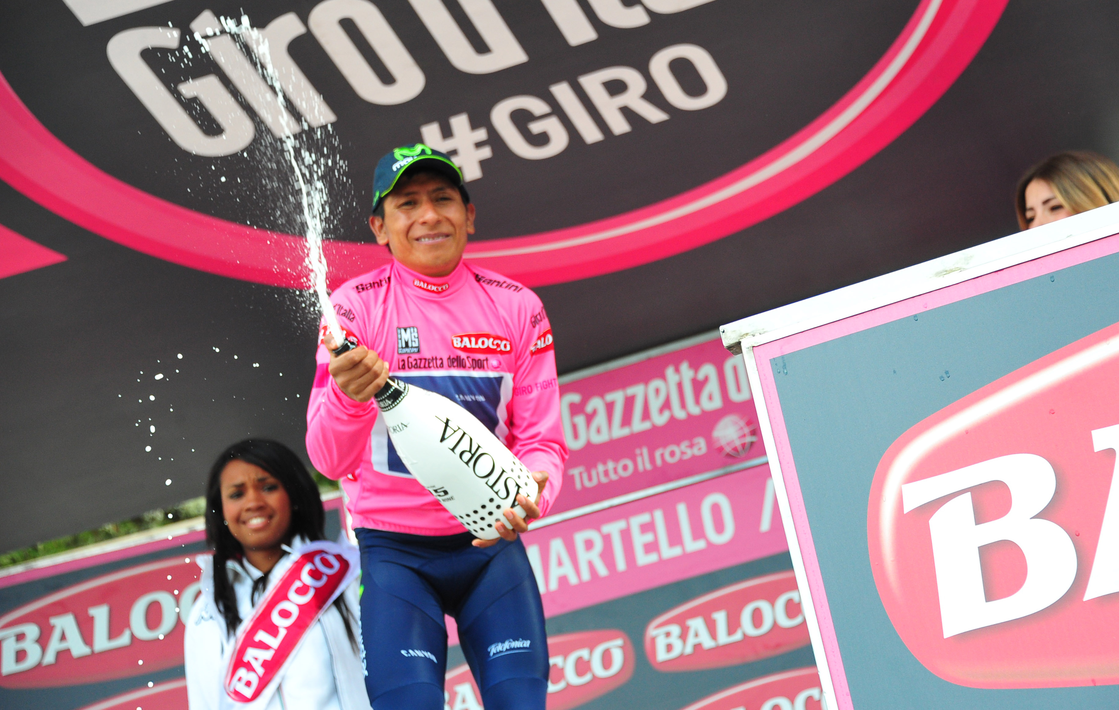 Nairo Quintana, Giro d'Italia, 2014, Movistar, pic: Sirotti