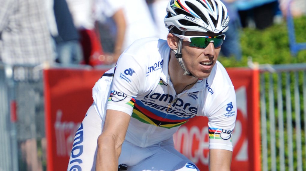 Rui Costa, Lampre-Merida, world champion, Tour de France, 2014, pic: Sirotti