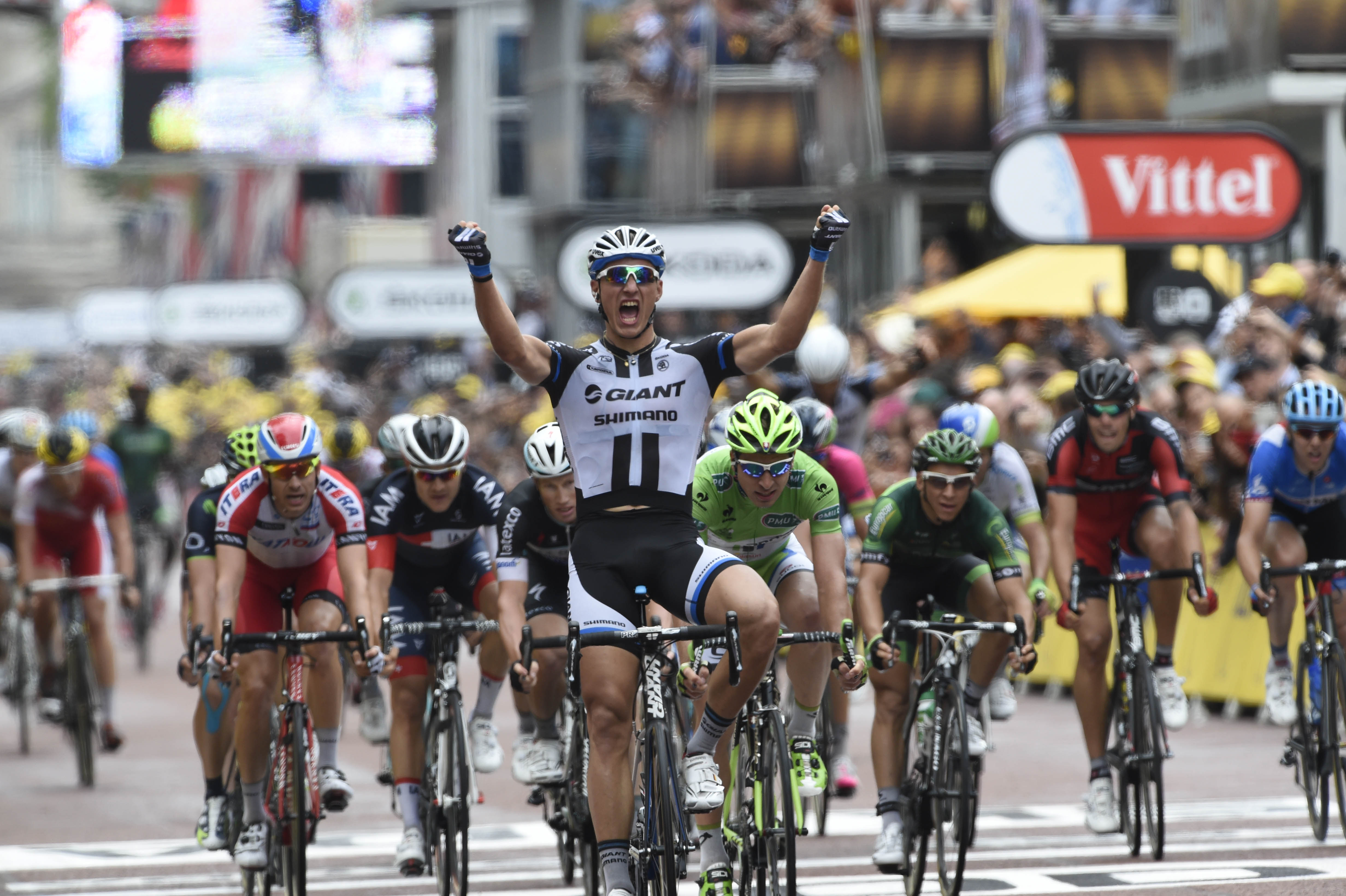 2014, Tour de France, tappa 03 Cambridge - London, Giant - Shimano 2014, Kittel Marcel, London