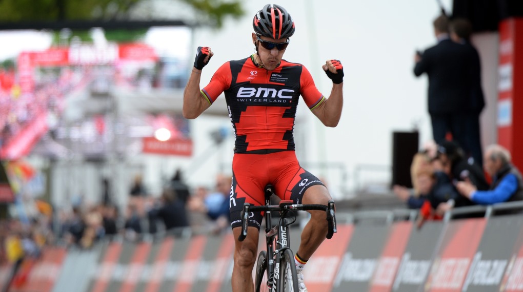 Philippe Gilbert, Amstel Gold Race 2014, salute, pic: ©Sirotti