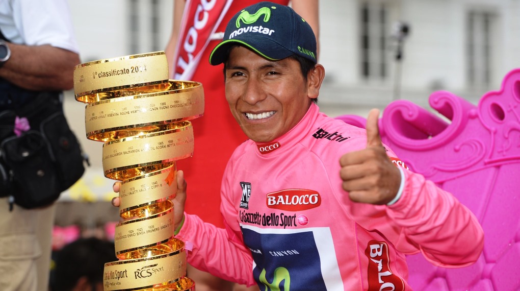 Nairo Quintana, Senza Fine, Giro d'Italia 2014, stage 21, pic: ©Sirotti