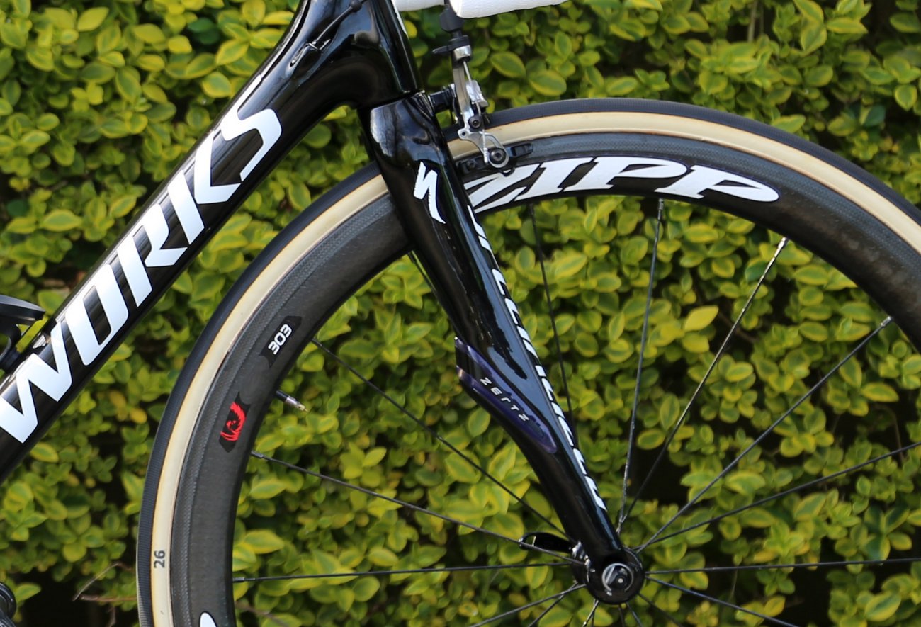 Tom Boonen, Specialized S-Works Roubaix SL4, pic: SRAM