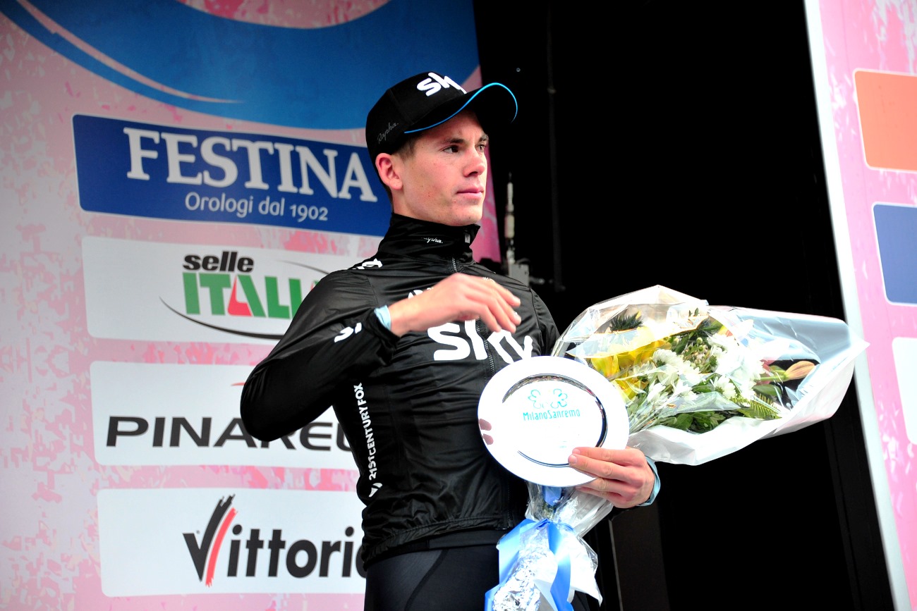 Ben Swift, Milan-San Remo, 2014, pic: Sirotti