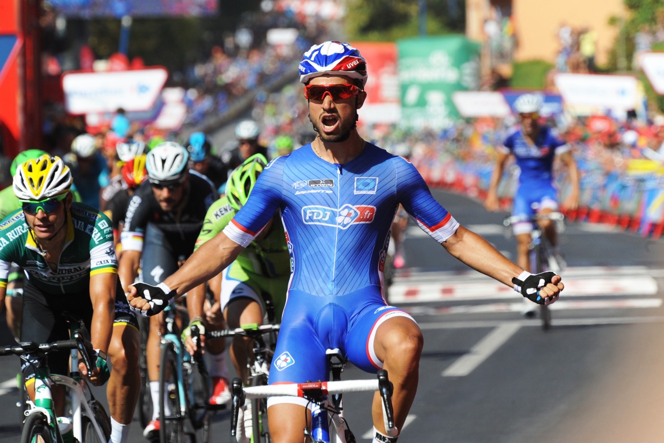 Nacer Bouhanni, FDJ.fr, 2014, pic: Sirotti