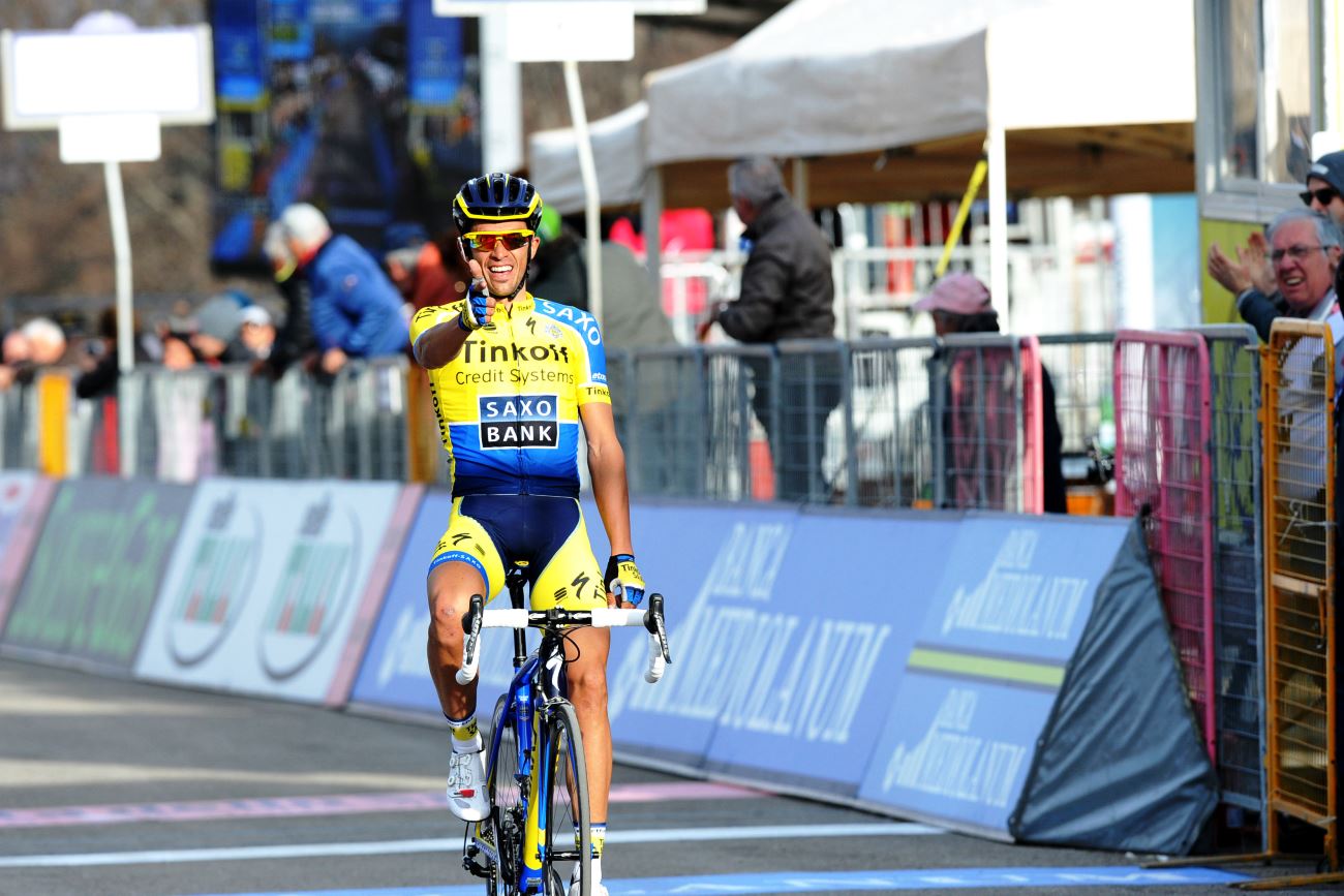 Alberto Contador, Tinkoff-Saxo, pic: Sirotti