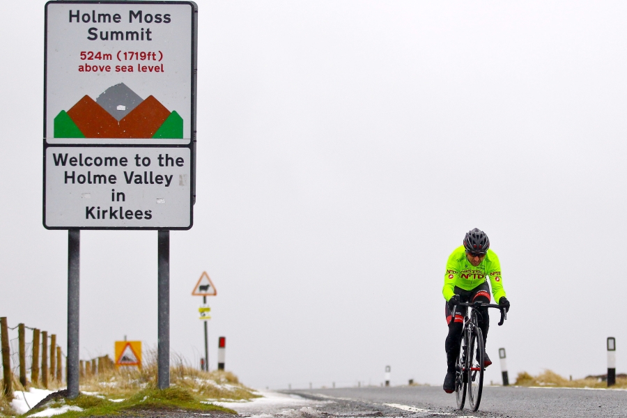 Grand Depart Stage 2 preview, Russell Downing, 2014, pic: Alex Whitehead/SWpix.com