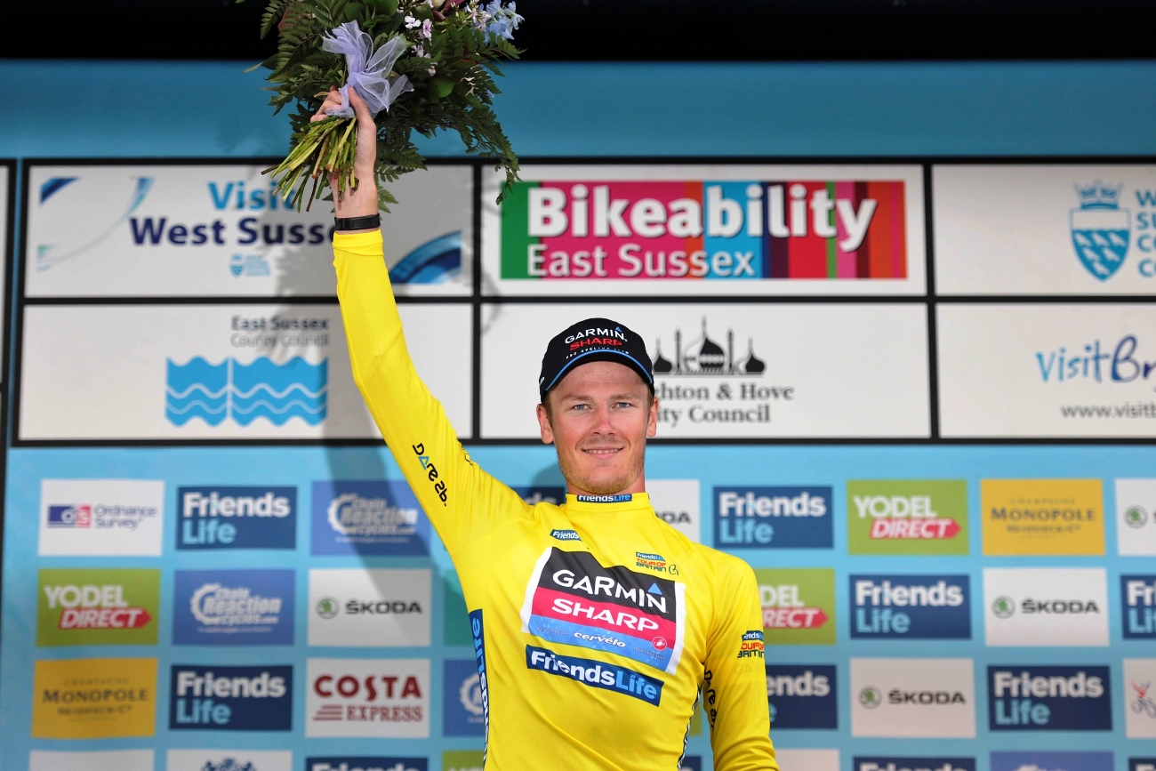 Dylan van Baarle, Garmin-Sharp, pic: Simon Wilkinson/SWpix.com