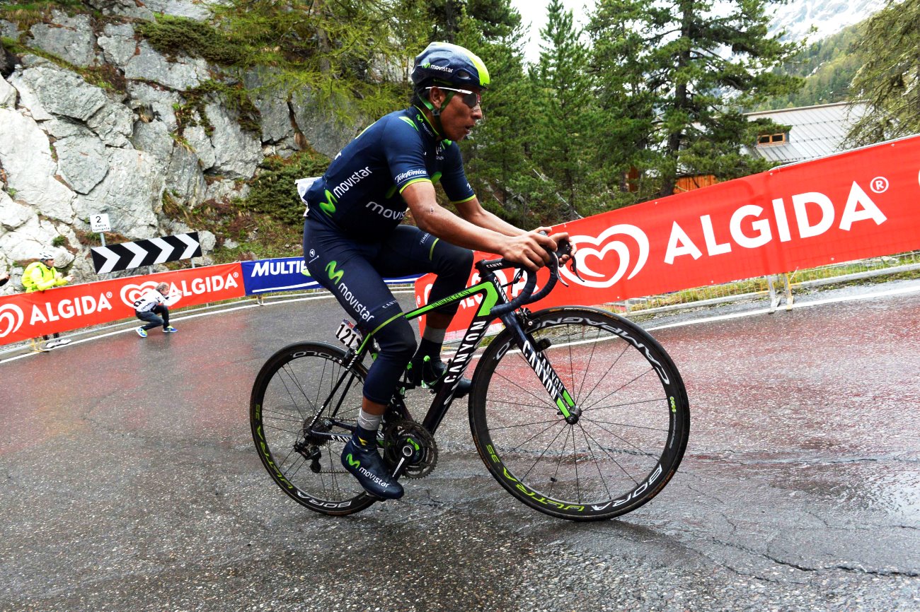 Nairo Quintana, Movistar, pic: Sirotti