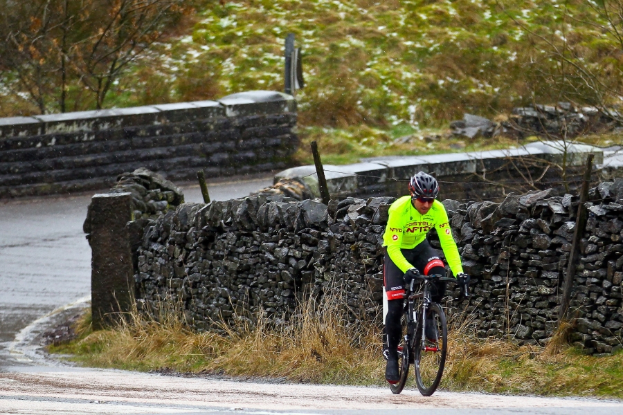 Grand Depart Stage 2 preview, Russell Downing, 2014, pic: Alex Whitehead/SWpix.com