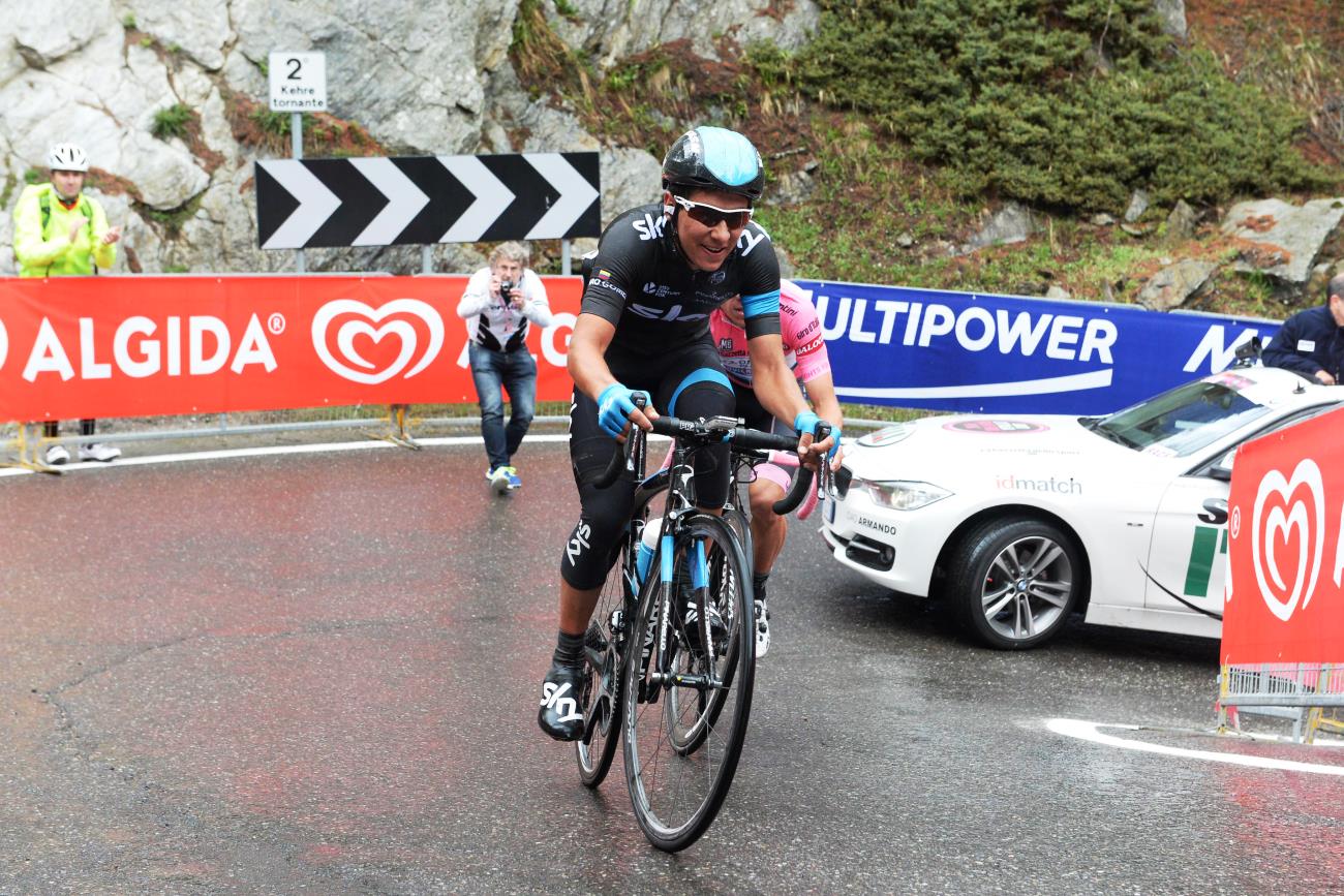 Sebastian Henao, Team Sky, 2014, pic: Sirotti